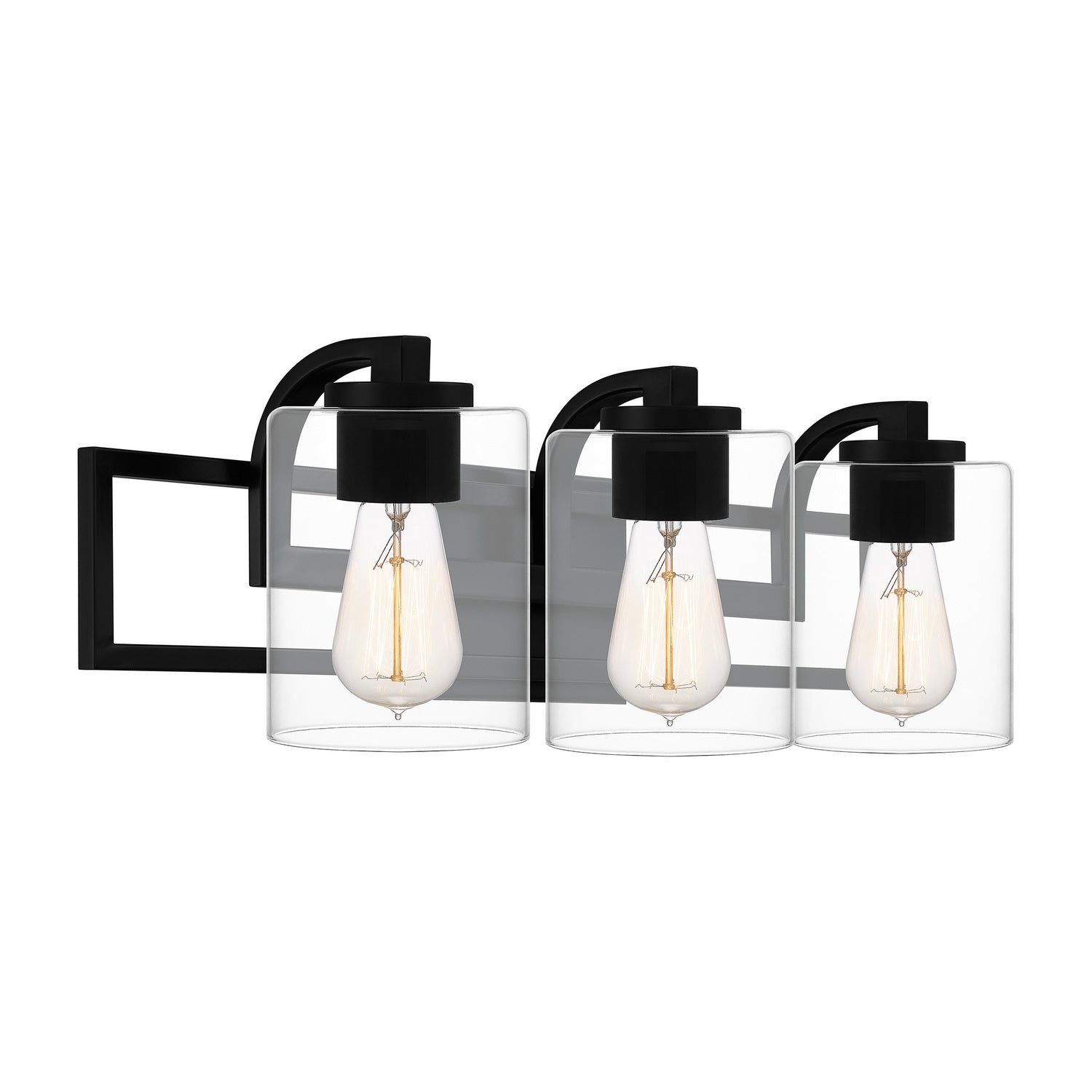 Quoizel - LANS8624MBK - Three Light Bath - Lansdowne - Matte Black