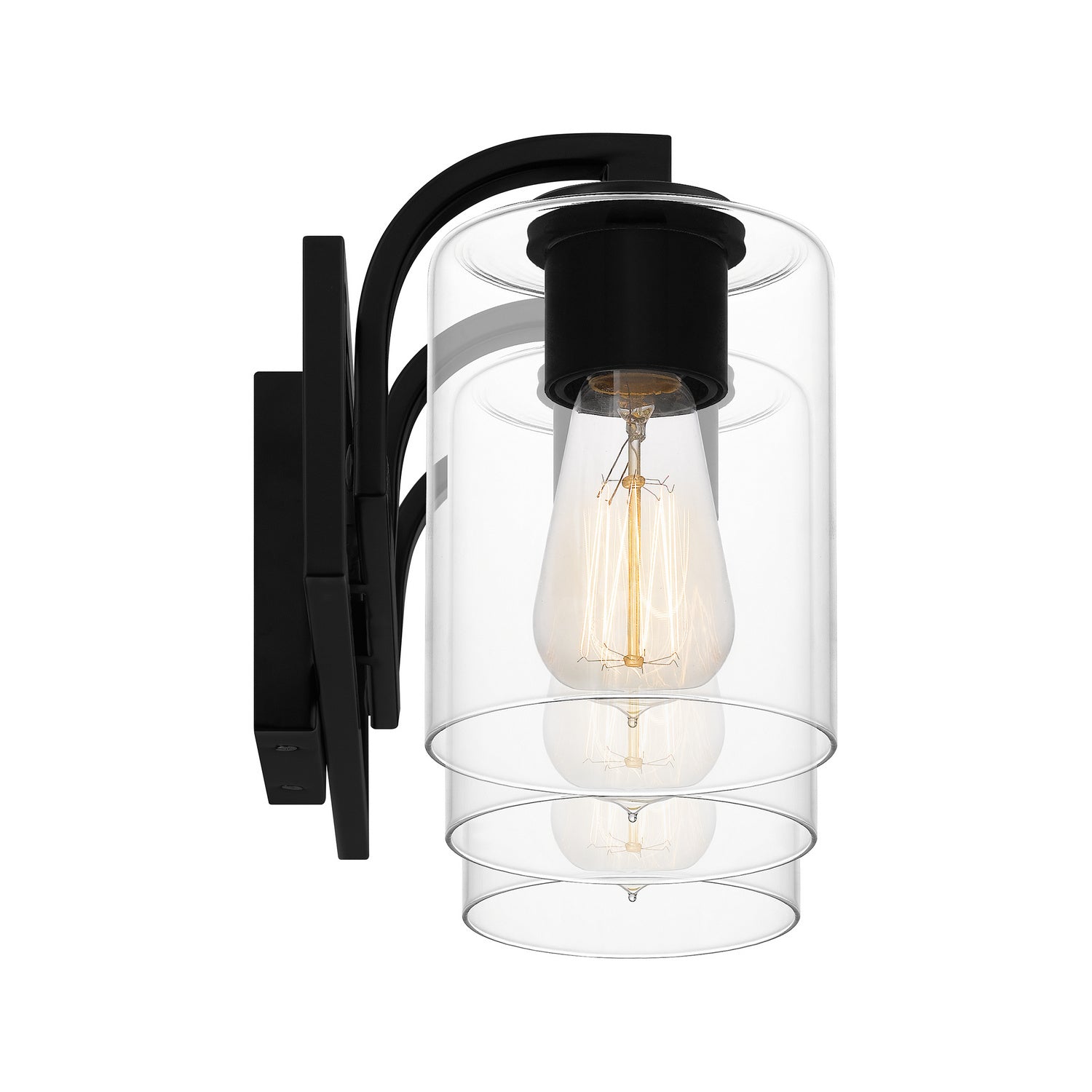 Quoizel - LANS8624MBK - Three Light Bath - Lansdowne - Matte Black