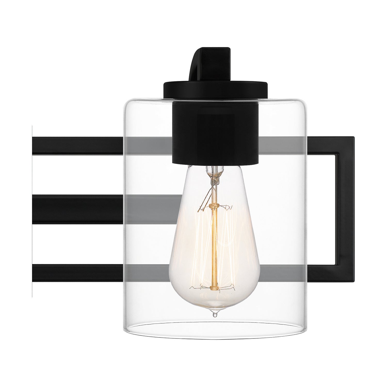 Quoizel - LANS8624MBK - Three Light Bath - Lansdowne - Matte Black