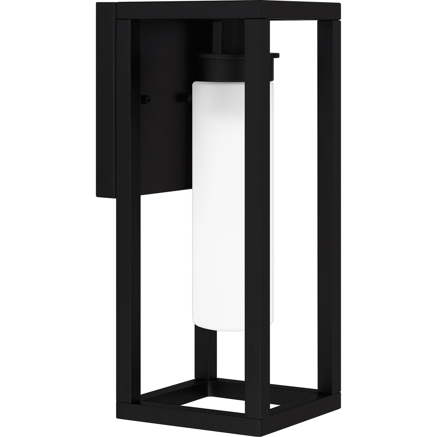 Quoizel - NEV8405MBK - One Light Outdoor Lantern - Neville - Matte Black