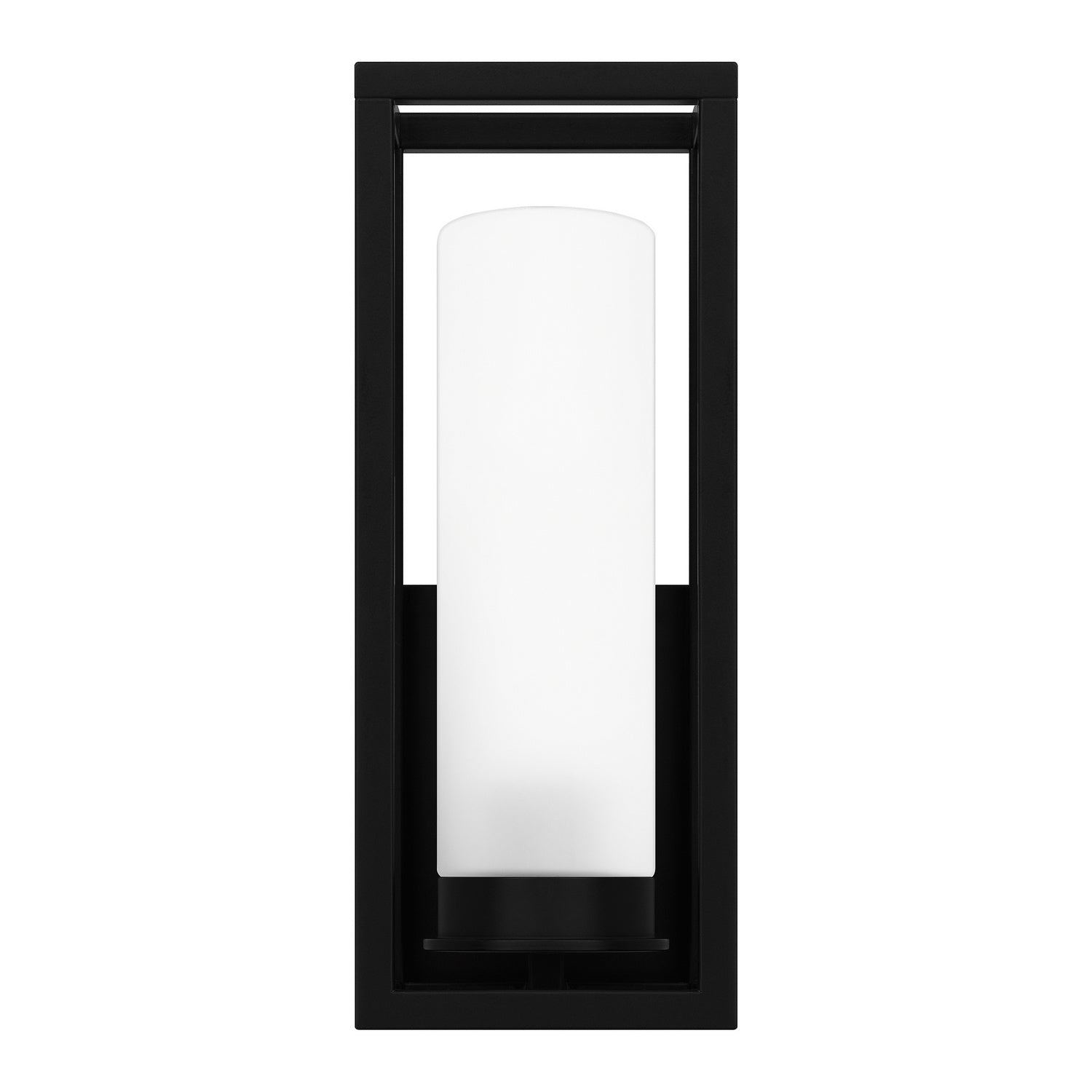 Quoizel - NEV8406MBK - One Light Outdoor Lantern - Neville - Matte Black