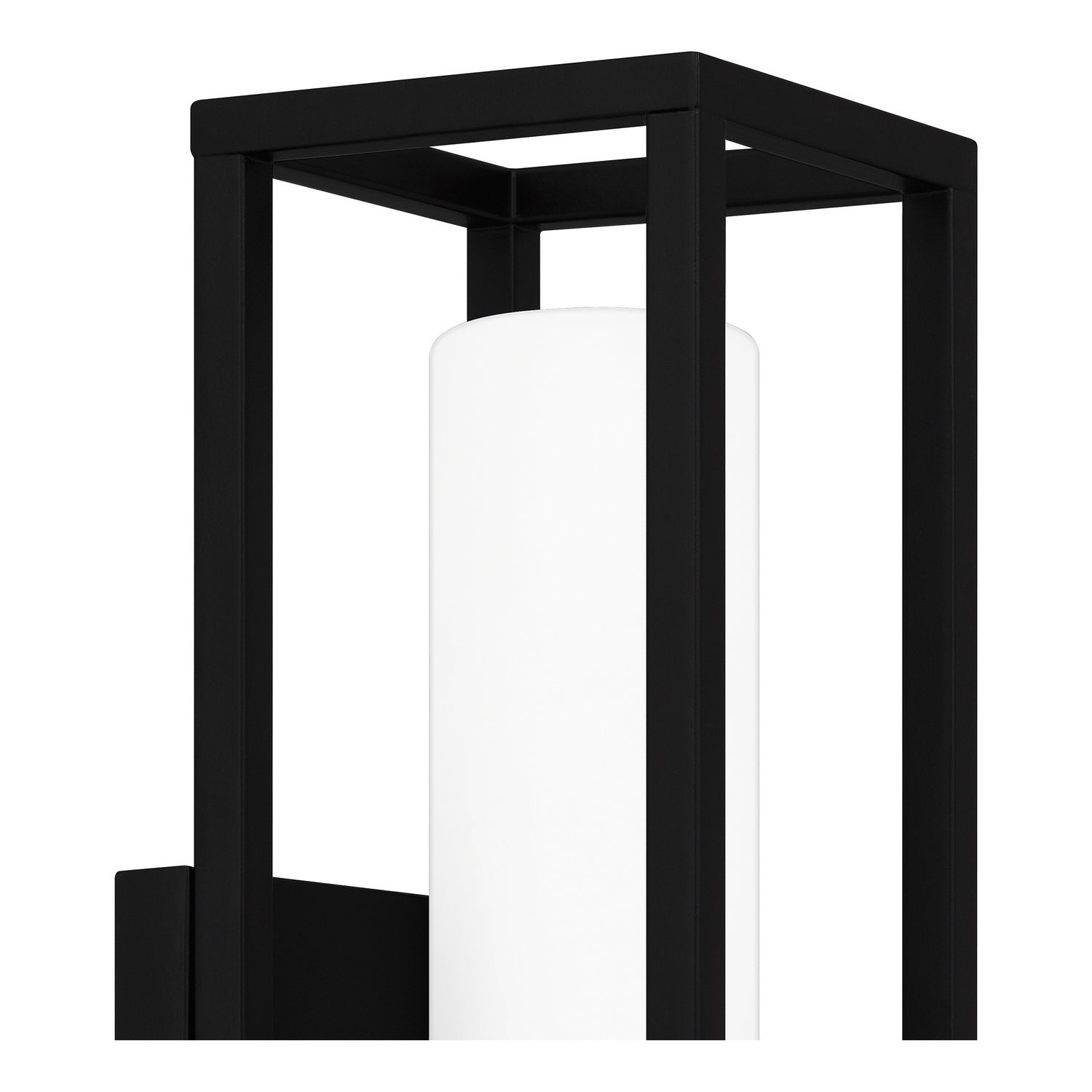 Quoizel - NEV8406MBK - One Light Outdoor Lantern - Neville - Matte Black