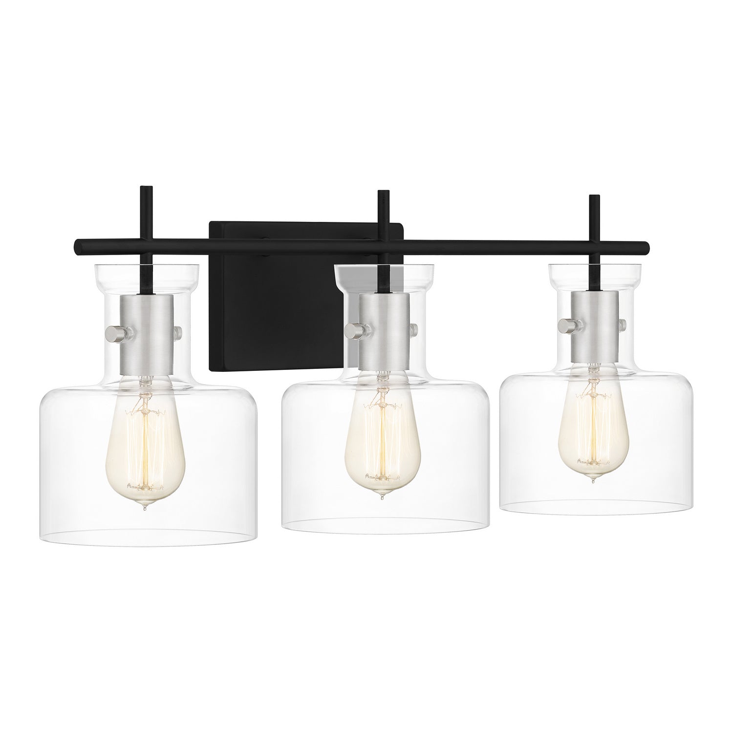Quoizel - PEN8622MBK - Three Light Bath - Pensbury - Matte Black
