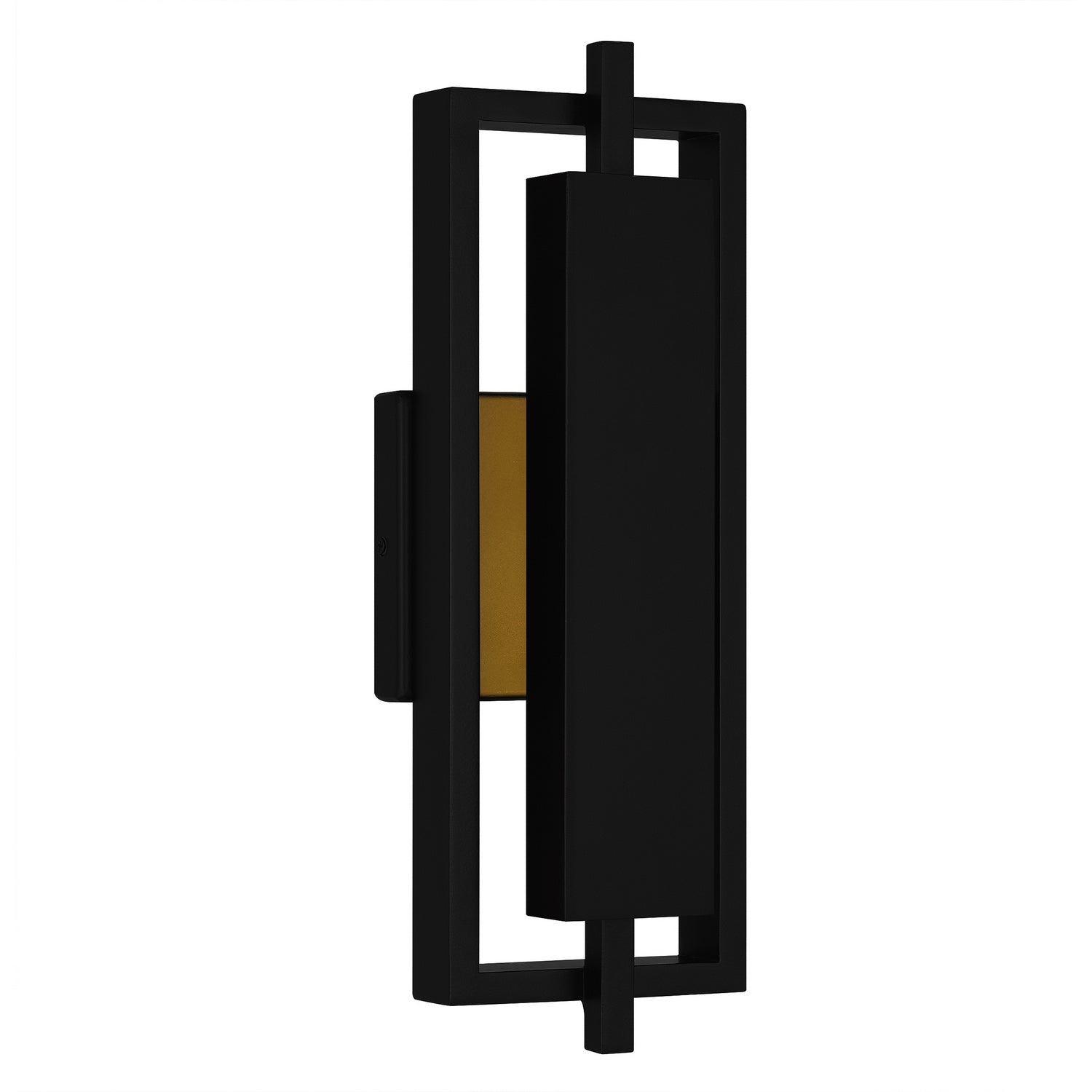 Quoizel - PNT8306MBK - LED Outdoor Wall Lantern - Pointsett - Matte Black