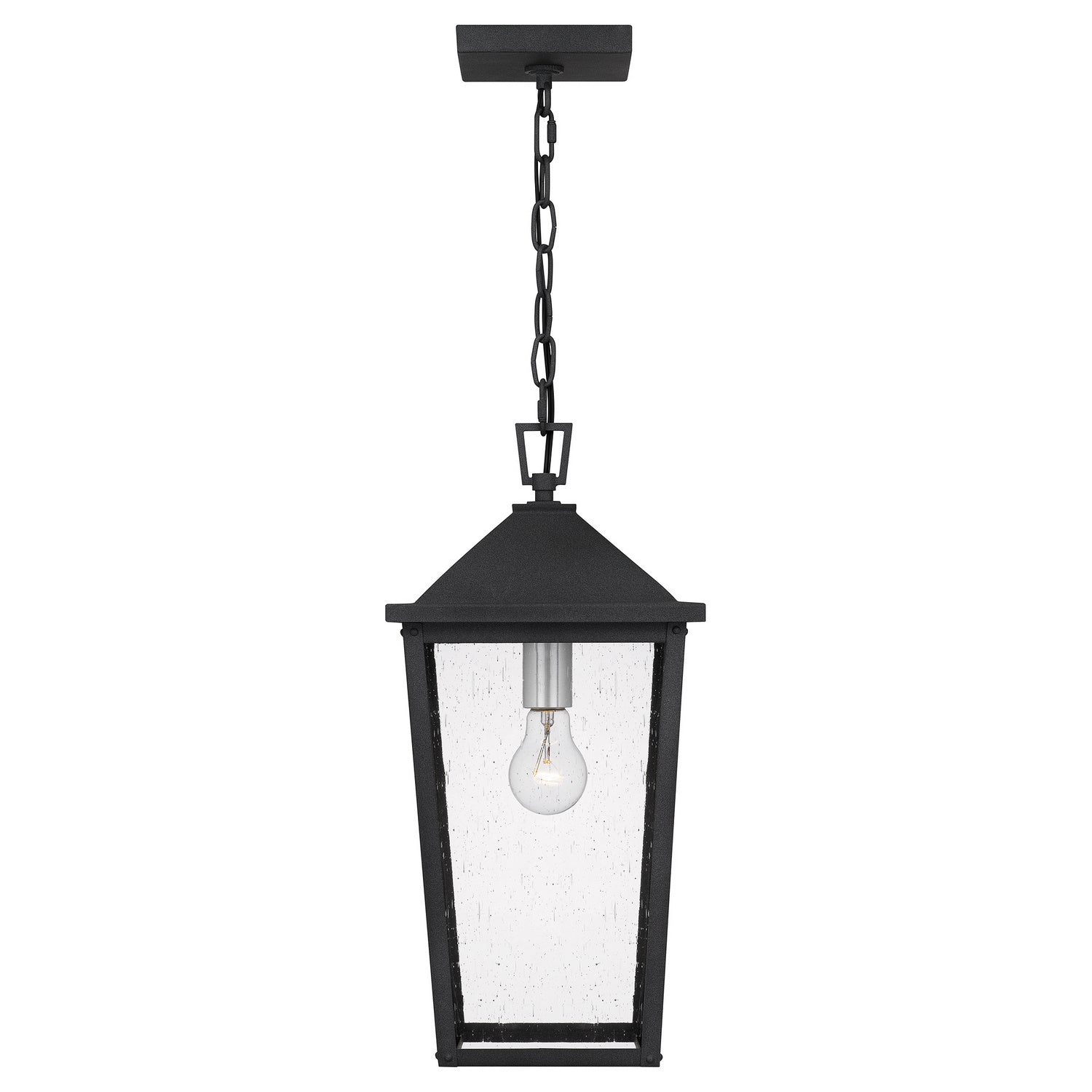 Quoizel - STNL1509MB - One Light Mini Pendant - Stoneleigh - Mottled Black