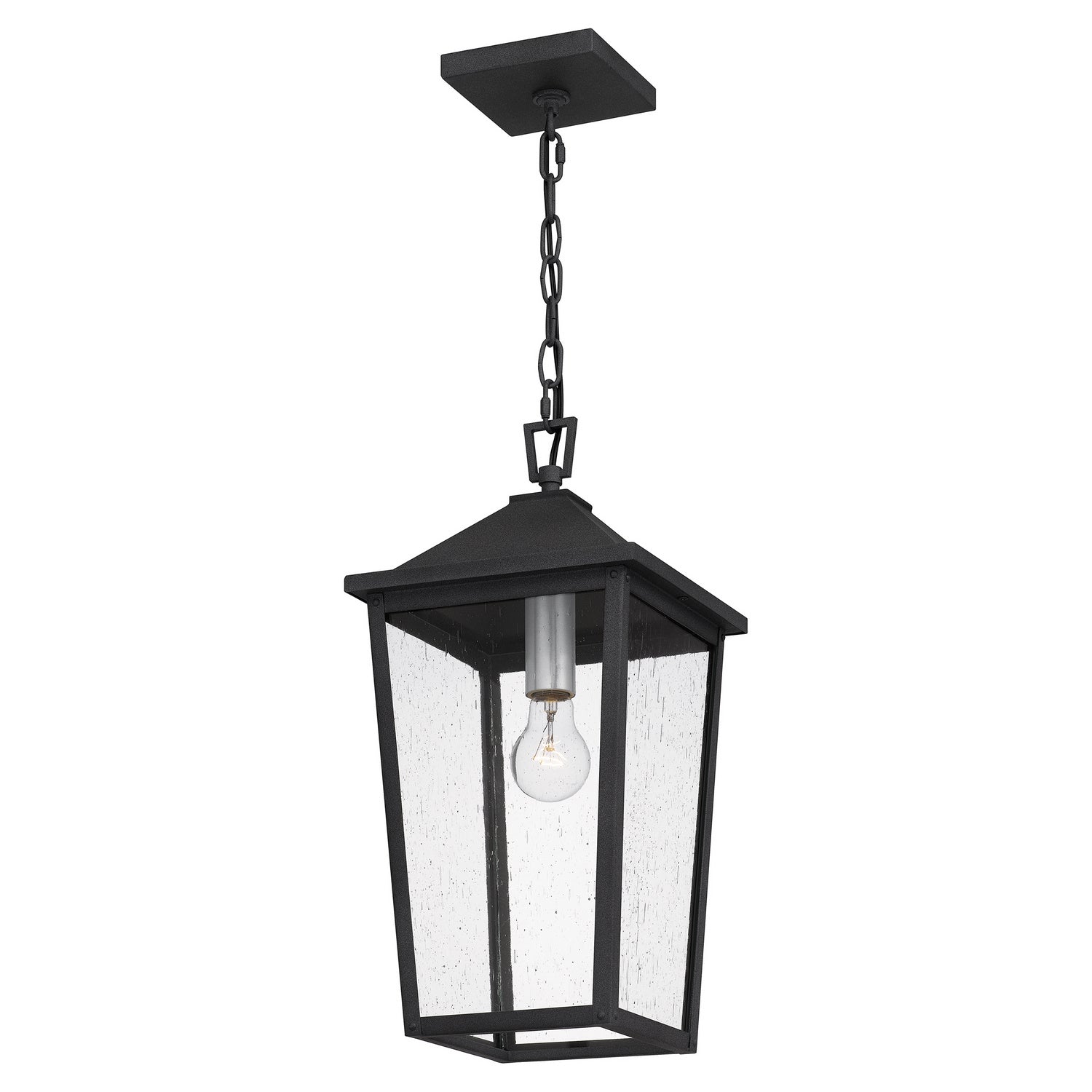 Quoizel - STNL1509MB - One Light Mini Pendant - Stoneleigh - Mottled Black