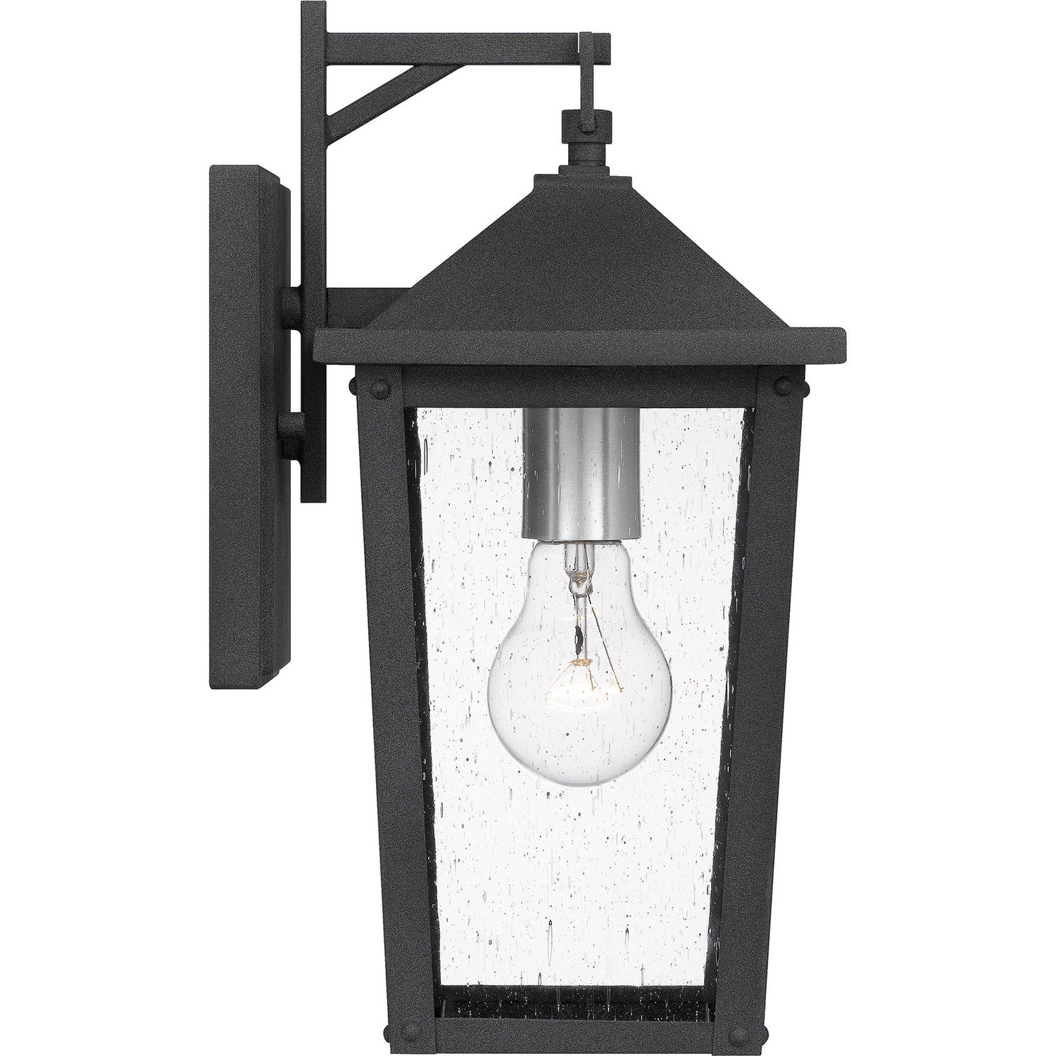Quoizel - STNL8407MB - One Light Outdoor Wall Mount - Stoneleigh - Mottled Black