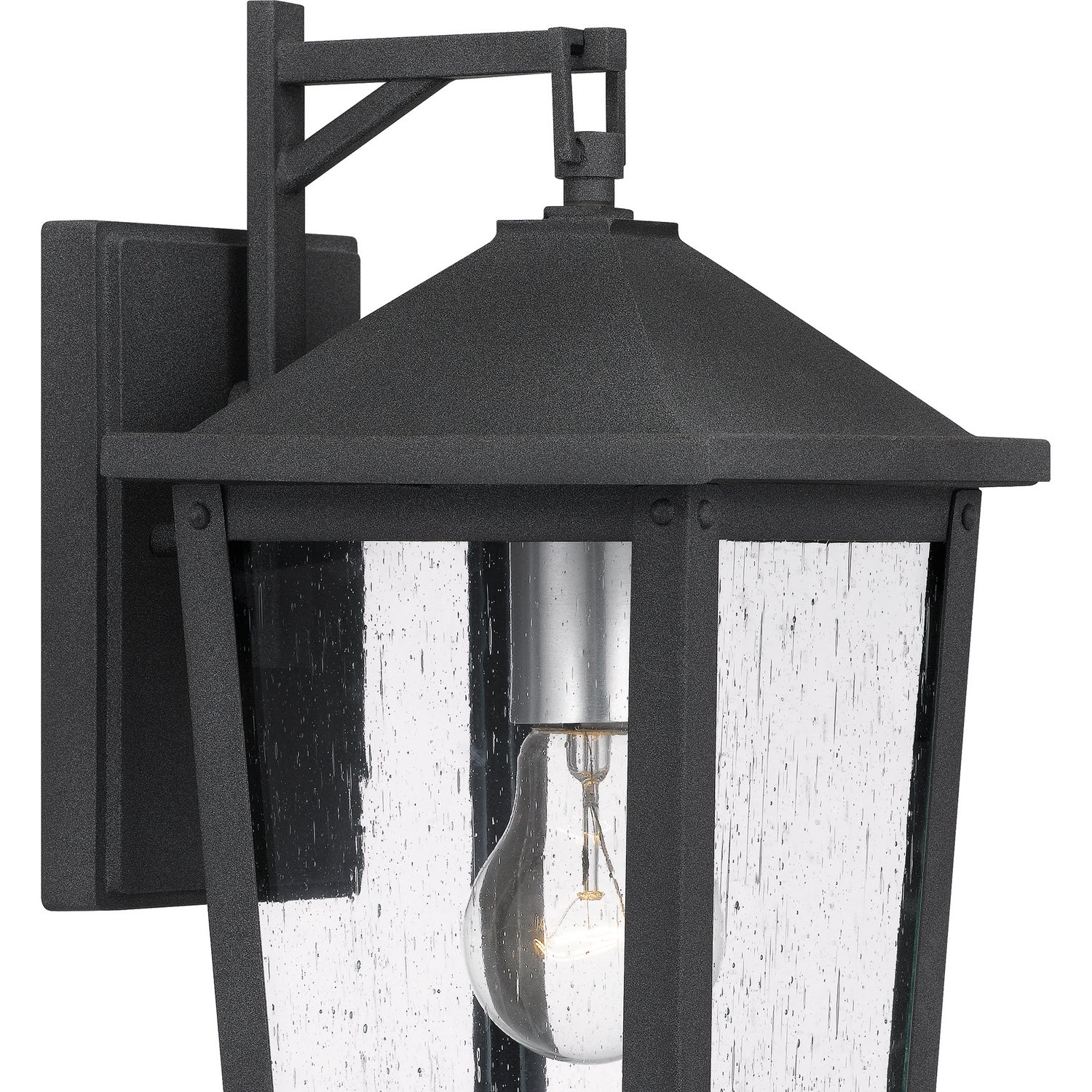 Quoizel - STNL8407MB - One Light Outdoor Wall Mount - Stoneleigh - Mottled Black