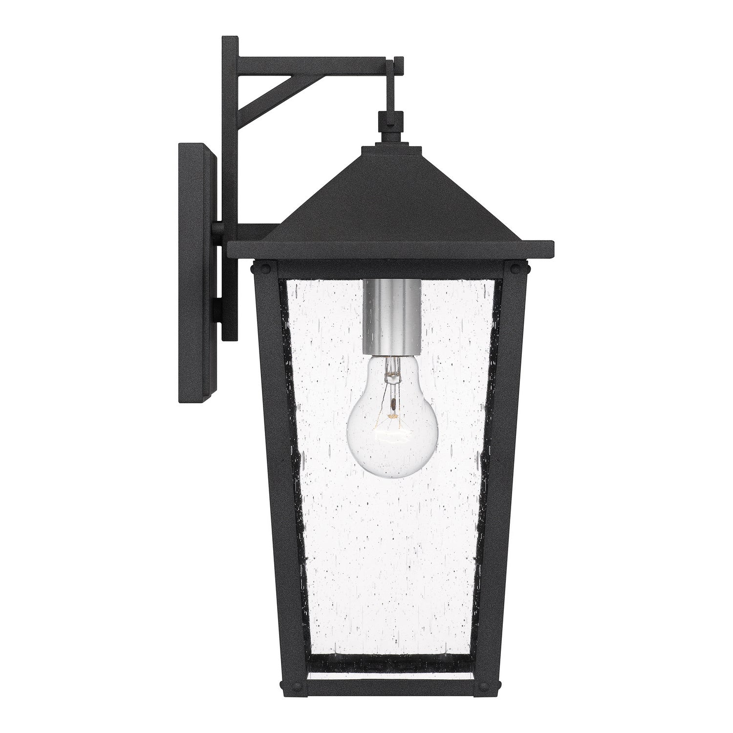 Quoizel - STNL8408MB - One Light Outdoor Wall Mount - Stoneleigh - Mottled Black