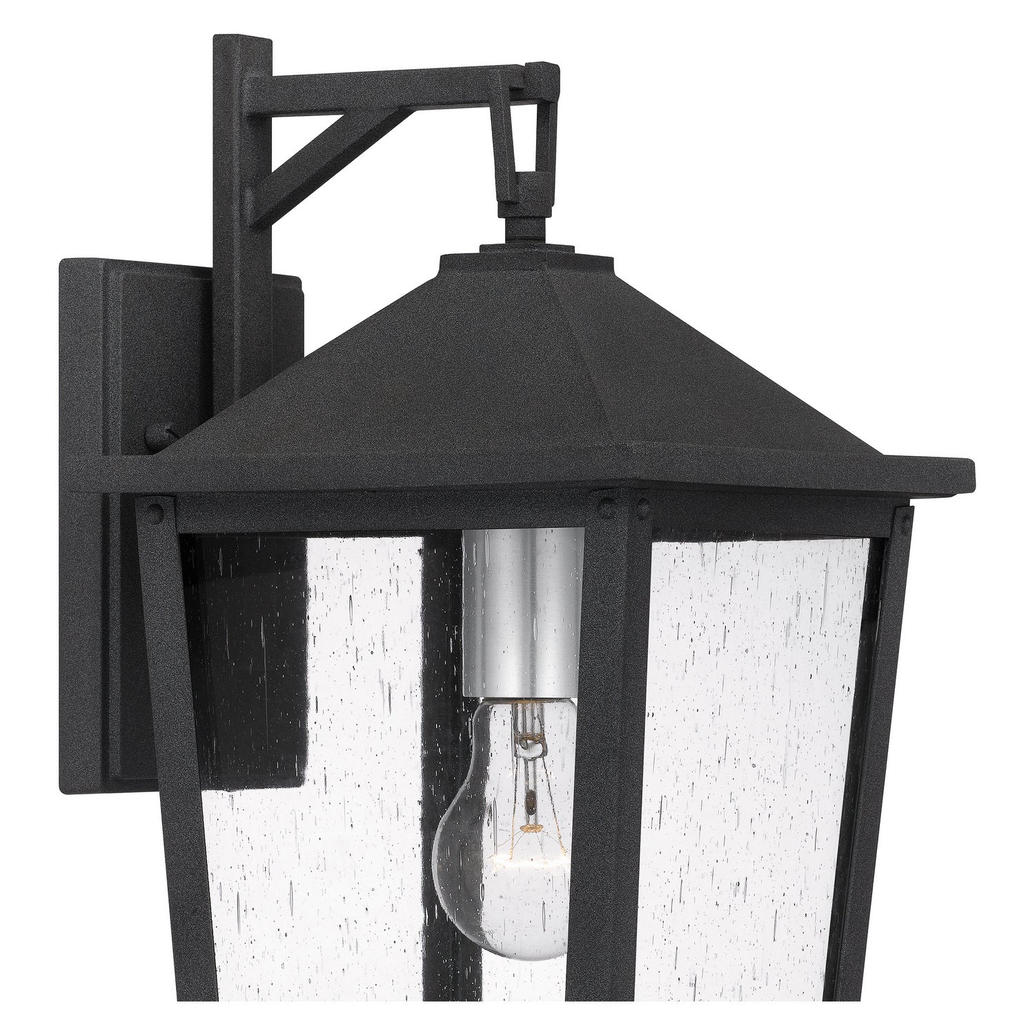 Quoizel - STNL8408MB - One Light Outdoor Wall Mount - Stoneleigh - Mottled Black