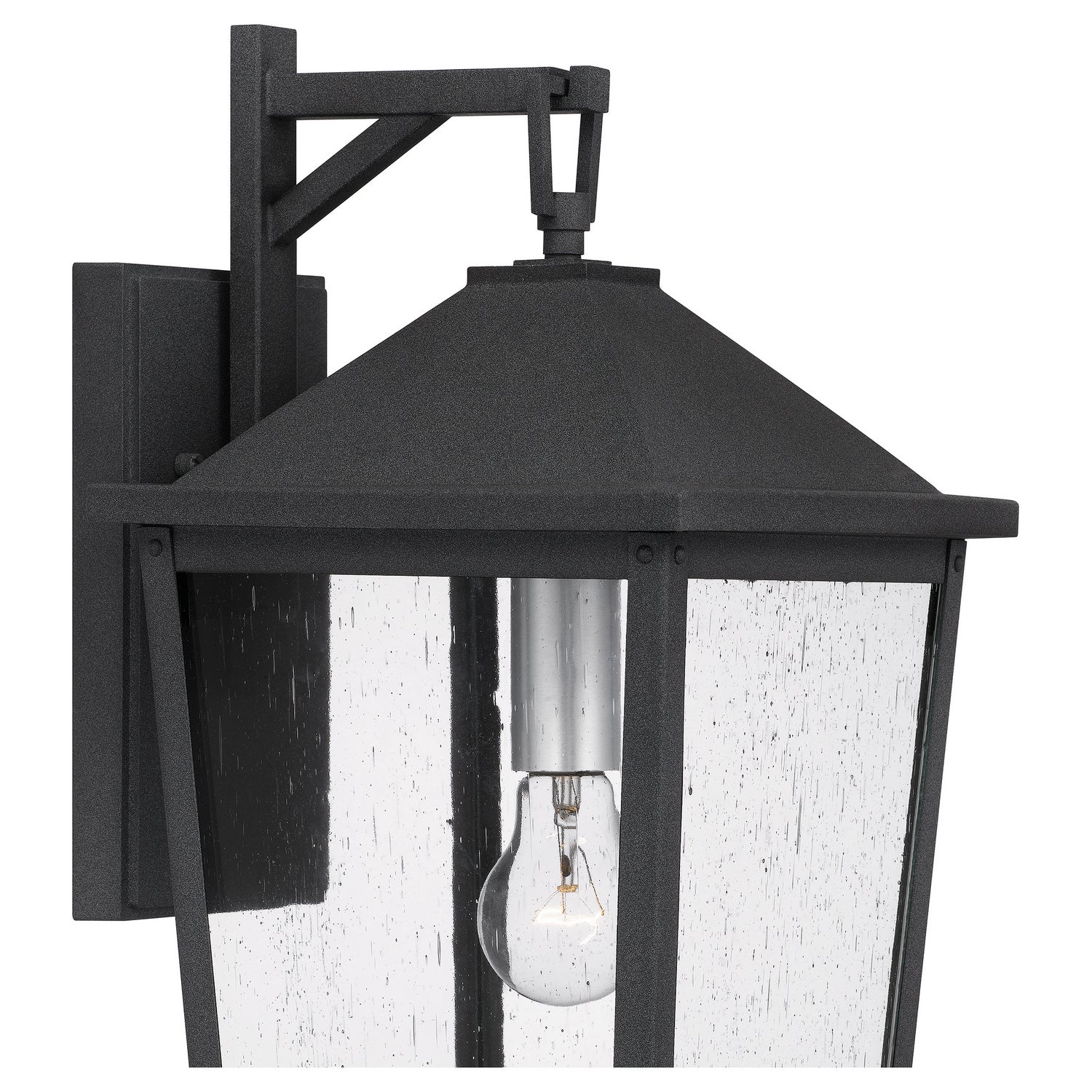 Quoizel - STNL8409MB - One Light Outdoor Wall Mount - Stoneleigh - Mottled Black