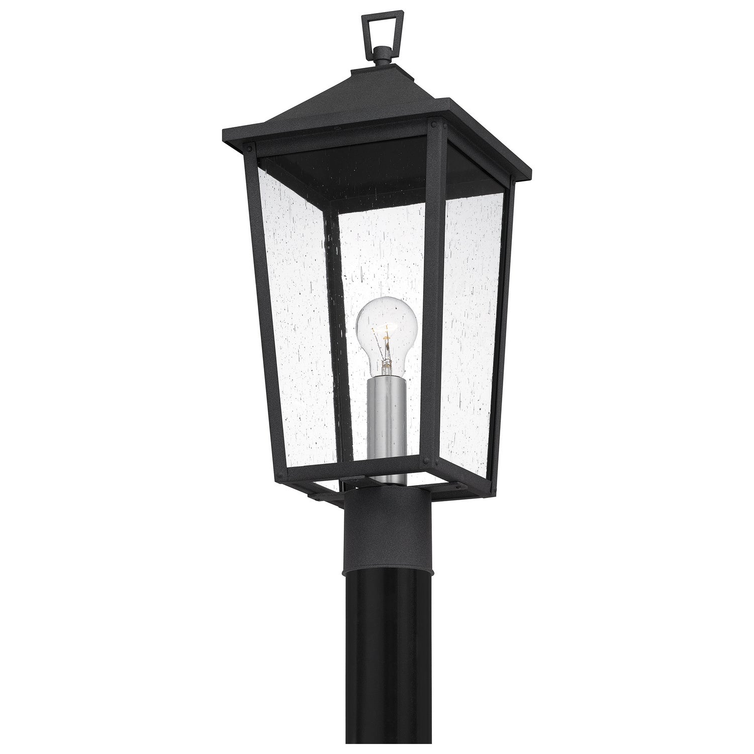 Quoizel - STNL9009MB - One Light Outdoor Post Mount - Stoneleigh - Mottled Black