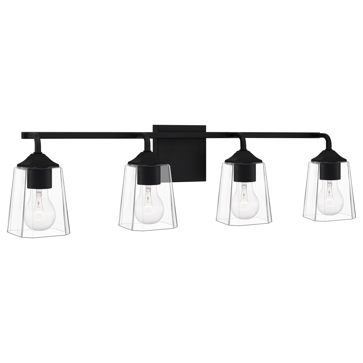 Quoizel - THO8631MBK - Four Light Bath - Thoresby - Matte Black