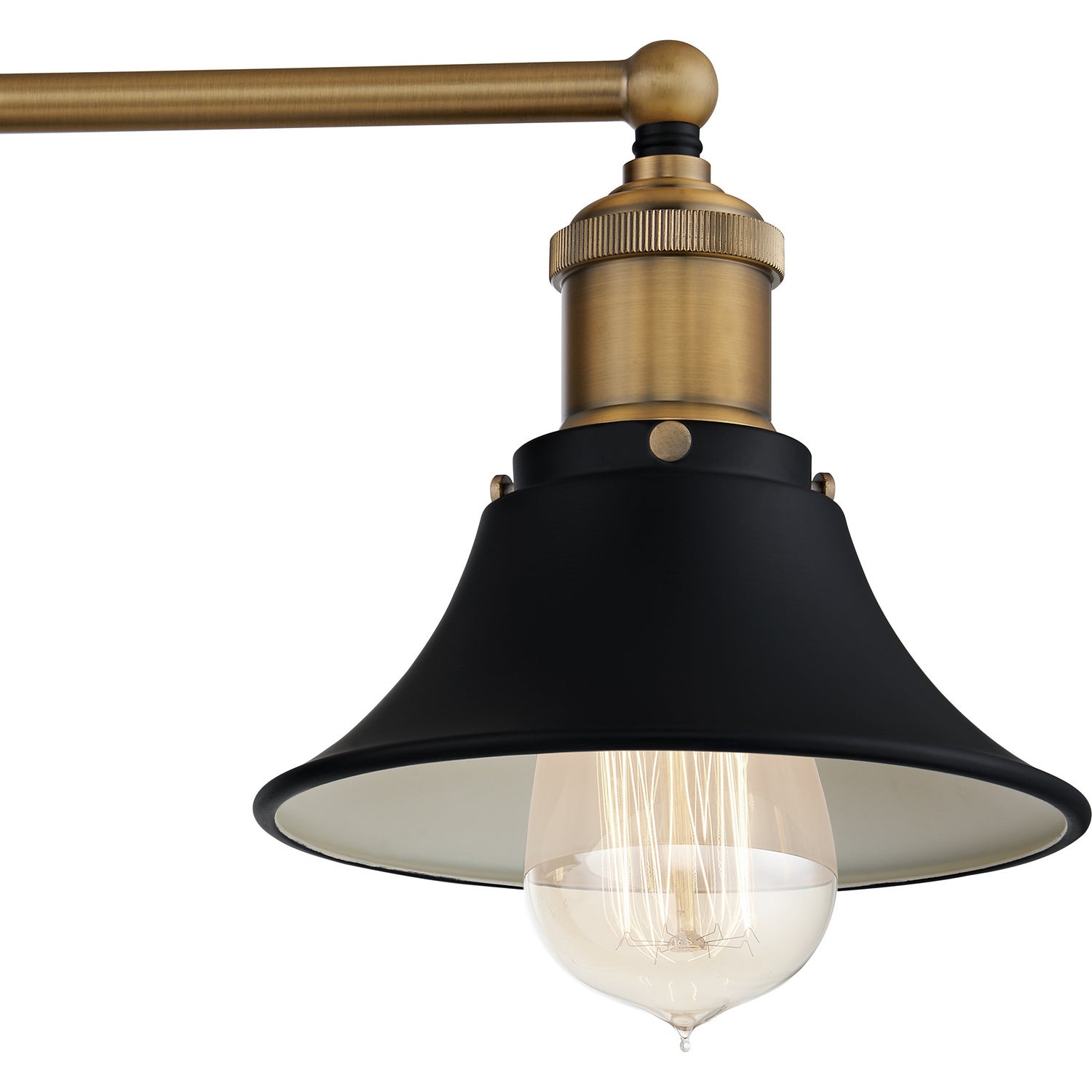 Quoizel - TRF8633MBK - Four Light Bath - Trafalgar - Matte Black
