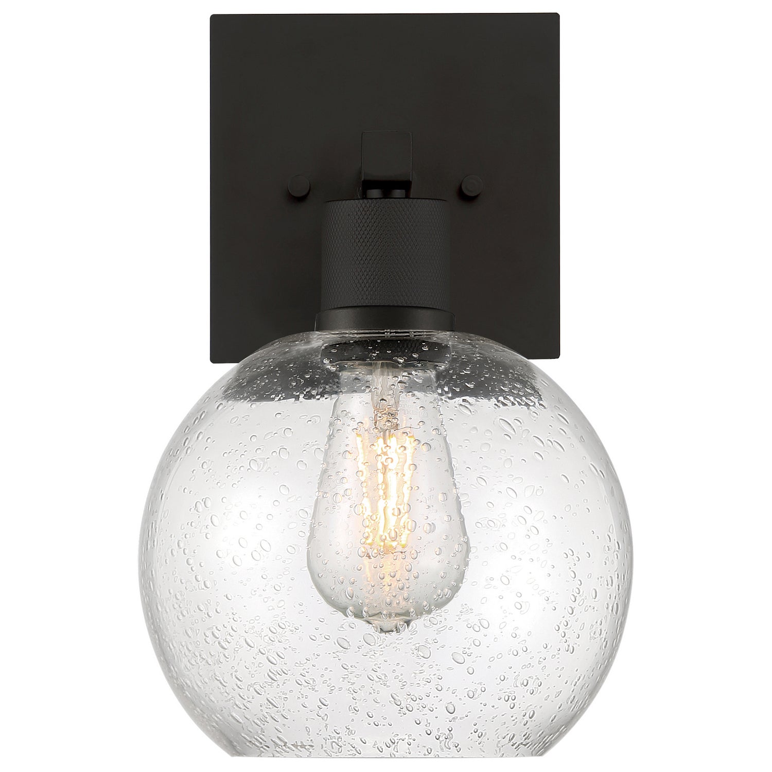 Access - 63145LEDDLP-MBL/SDG - LED Wall Sconce - Port Nine Burgundy - Matte Black