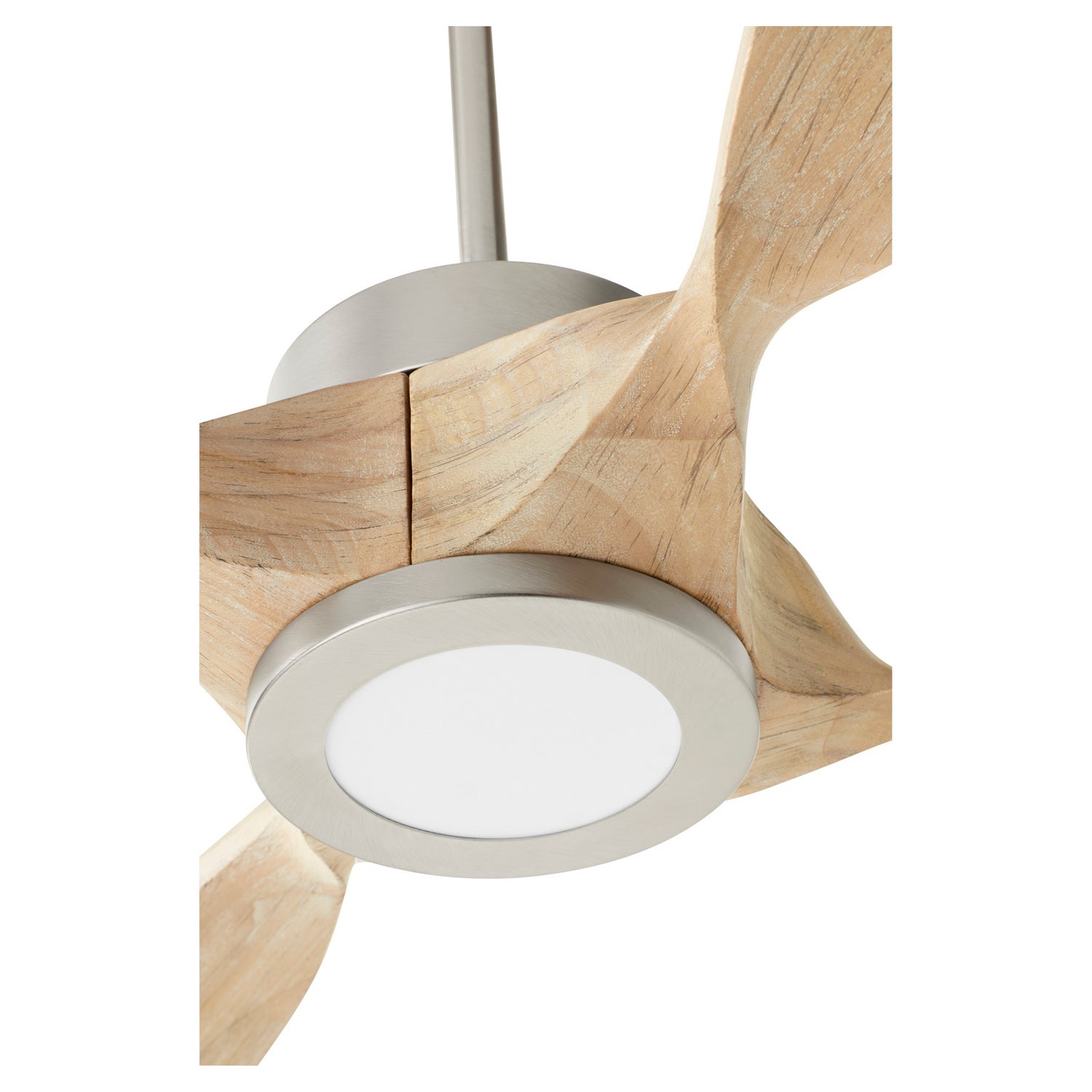 Quorum - 28804-65 - 80"Ceiling Fan - Papillon - Satin Nickel