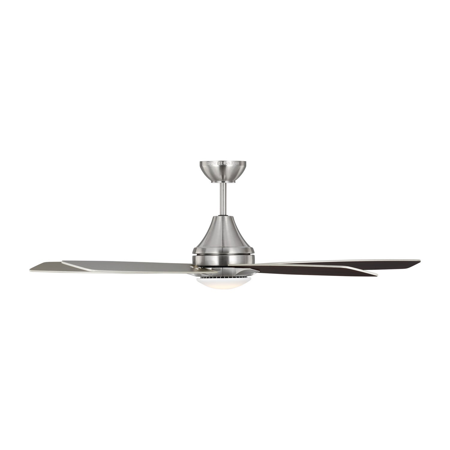 Generation Lighting - 5LWDR52BSD - 52" Ceiling Fan - Lowden - Brushed Steel
