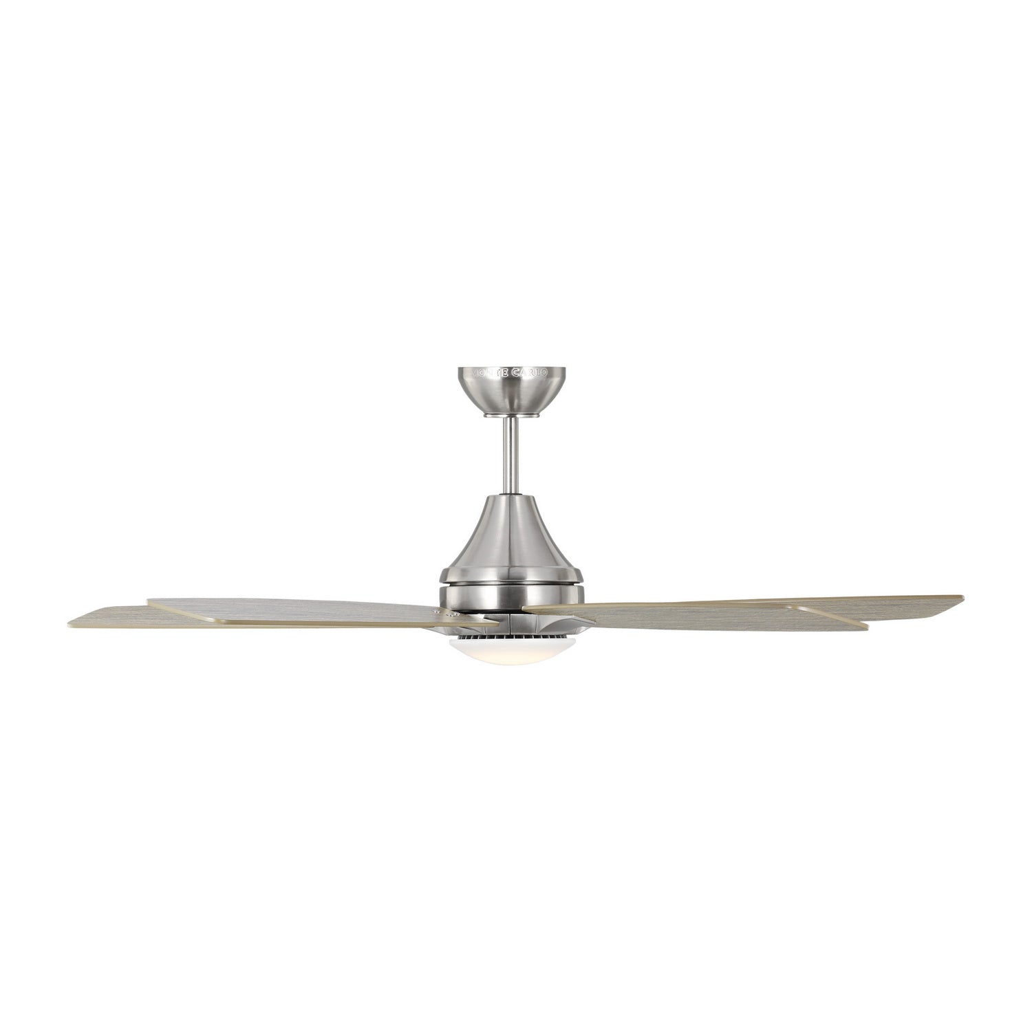 Generation Lighting - 5LWDR52BSLGD - 52" Ceiling Fan - Lowden - Brushed Steel