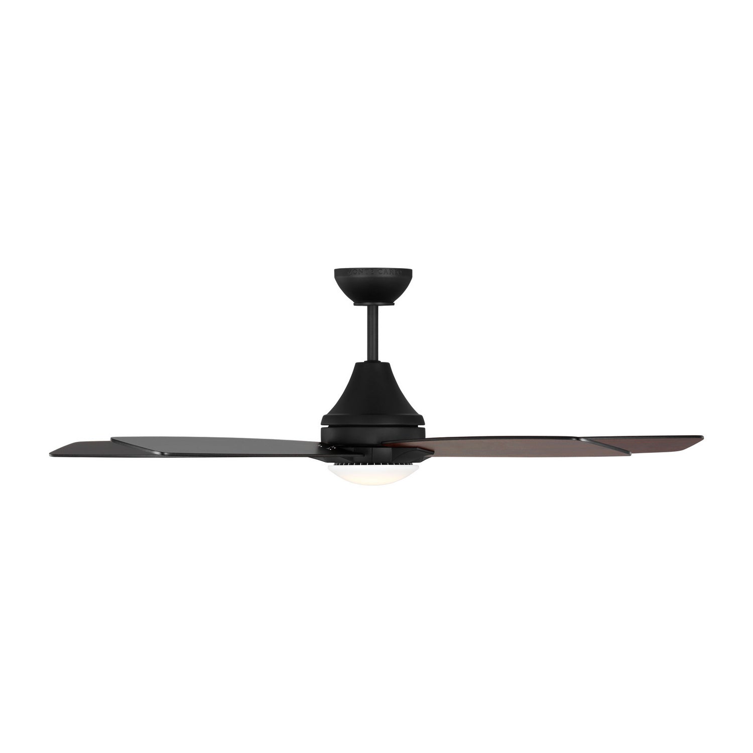 Generation Lighting - 5LWDR52MBKD - 52" Ceiling Fan - Lowden - Midnight Black
