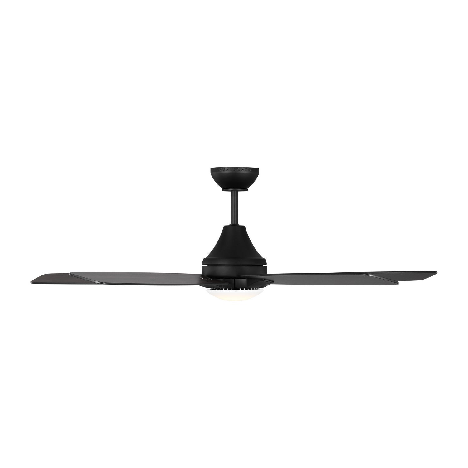 Generation Lighting - 5LWDR52MBKD - 52" Ceiling Fan - Lowden - Midnight Black