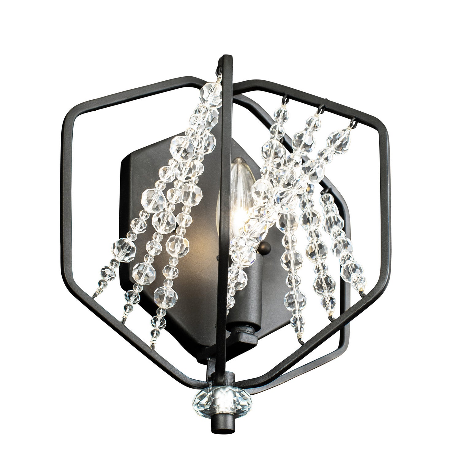 Varaluz - 321W01CB - One Light Wall Sconce - Chelsea - Carbon