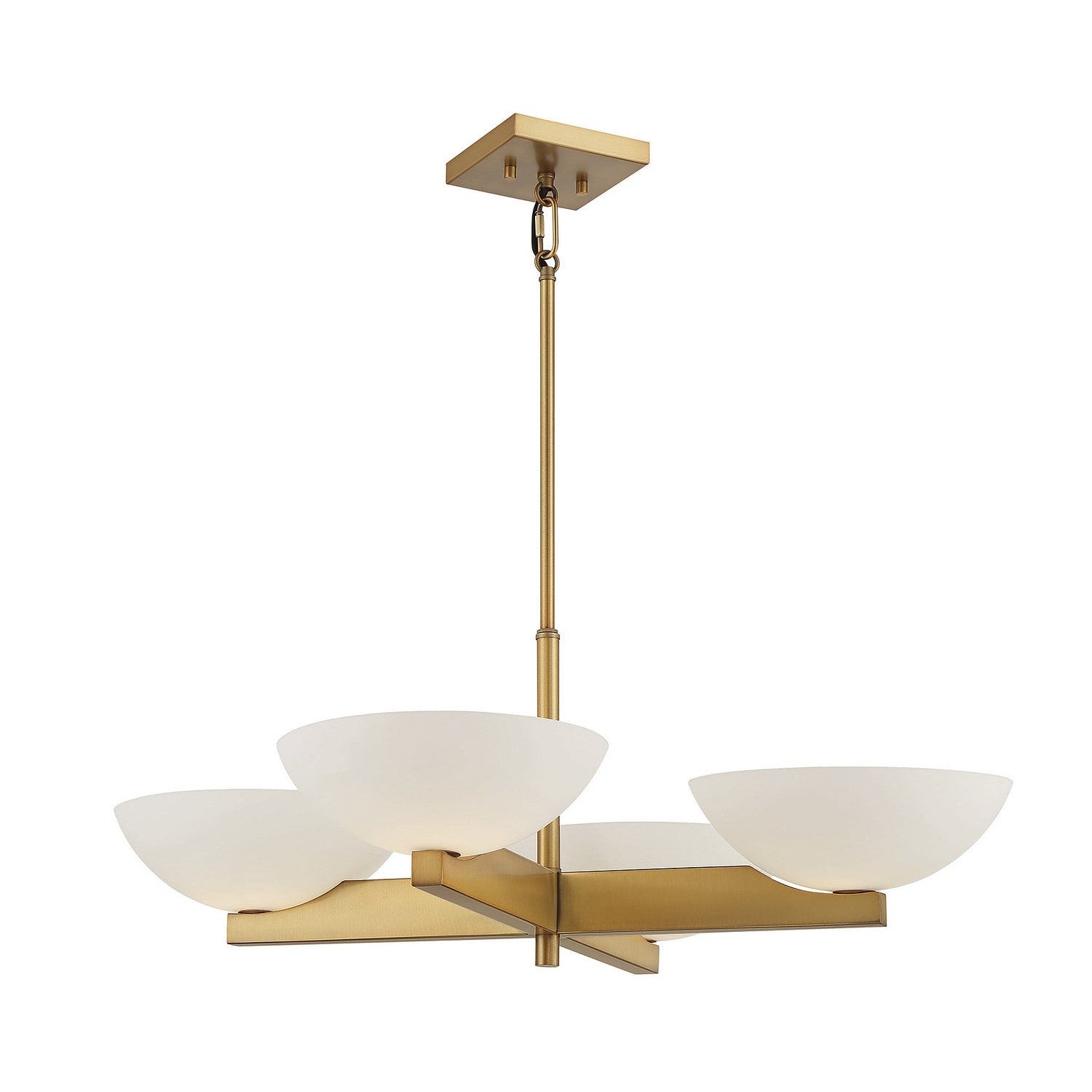 Savoy House - 1-1613-4-322 - Four Light Chandelier - Fallon - Warm Brass