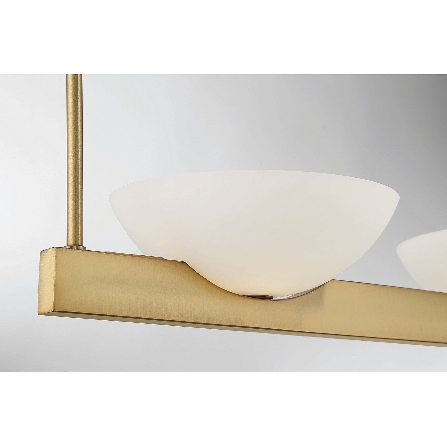 Savoy House - 1-1614-3-322 - Three Light Linear Chandelier - Fallon - Warm Brass