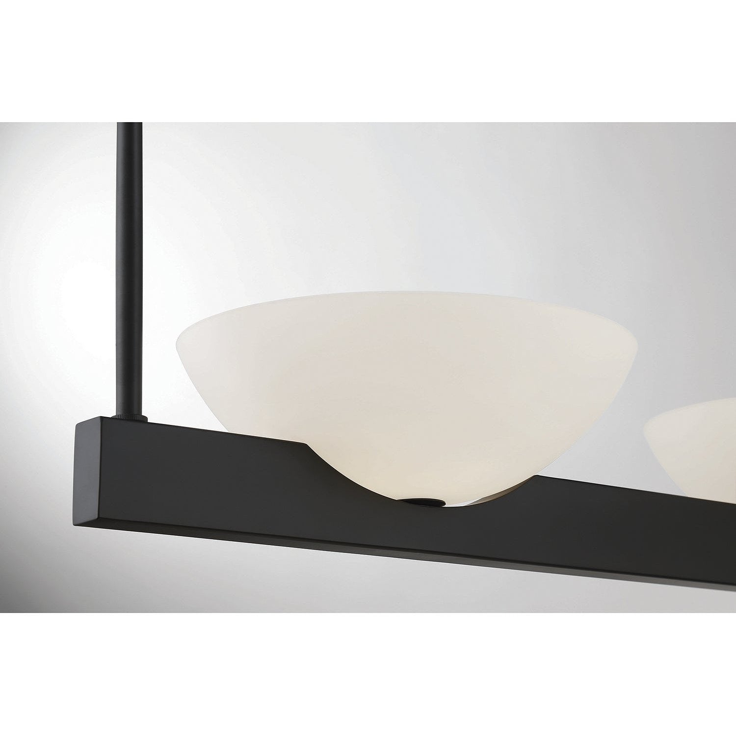 Savoy House - 1-1614-3-89 - Three Light Linear Chandelier - Fallon - Matte Black