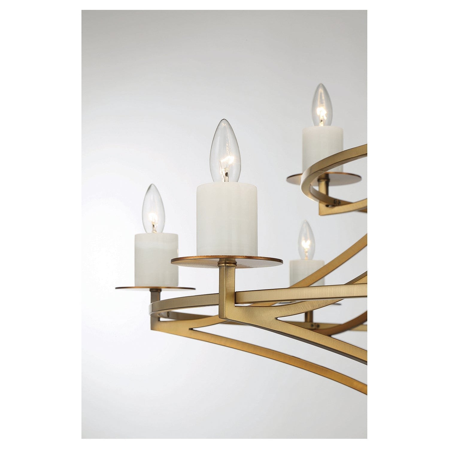 Savoy House - 1-1672-12-322 - 12 Light Chandelier - Director - Warm Brass