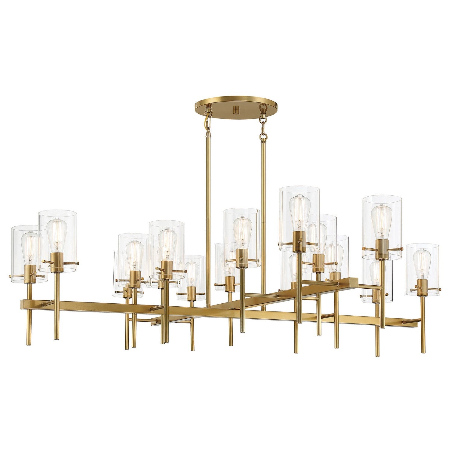 Savoy House - 1-1800-16-171 - 16 Light Chandelier - Vista - Burnished Brass