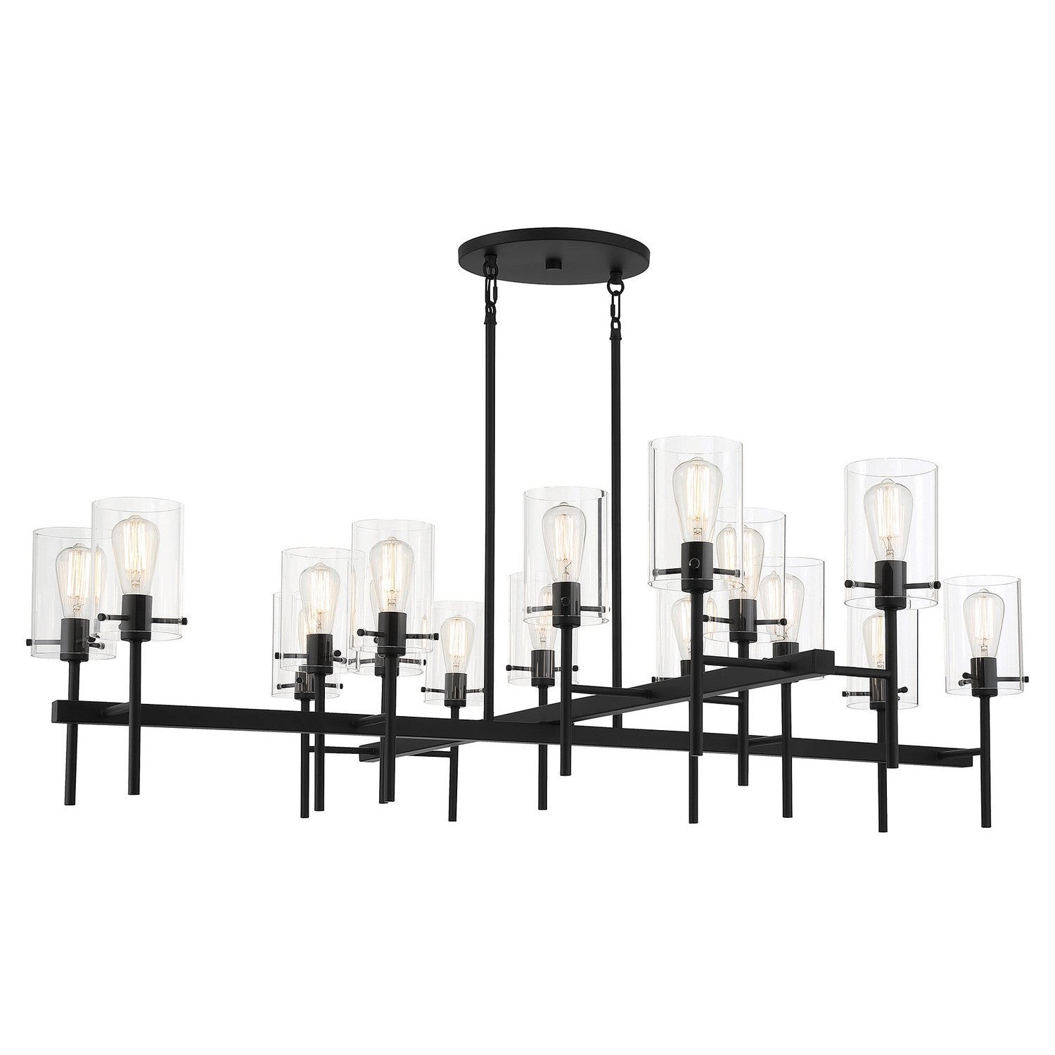 Savoy House - 1-1800-16-89 - 16 Light Chandelier - Vista - Matte Black