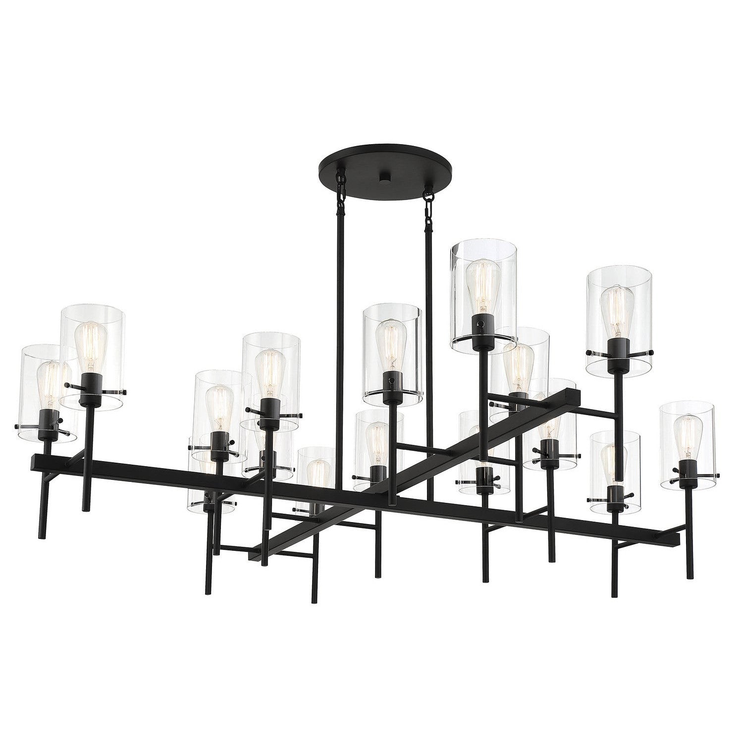 Savoy House - 1-1800-16-89 - 16 Light Chandelier - Vista - Matte Black