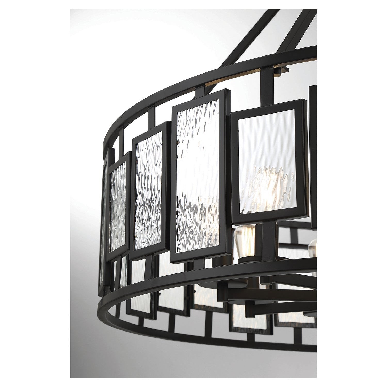 Savoy House - 1-1943-10-89 - Ten Light Chandelier - Deandre - Matte Black
