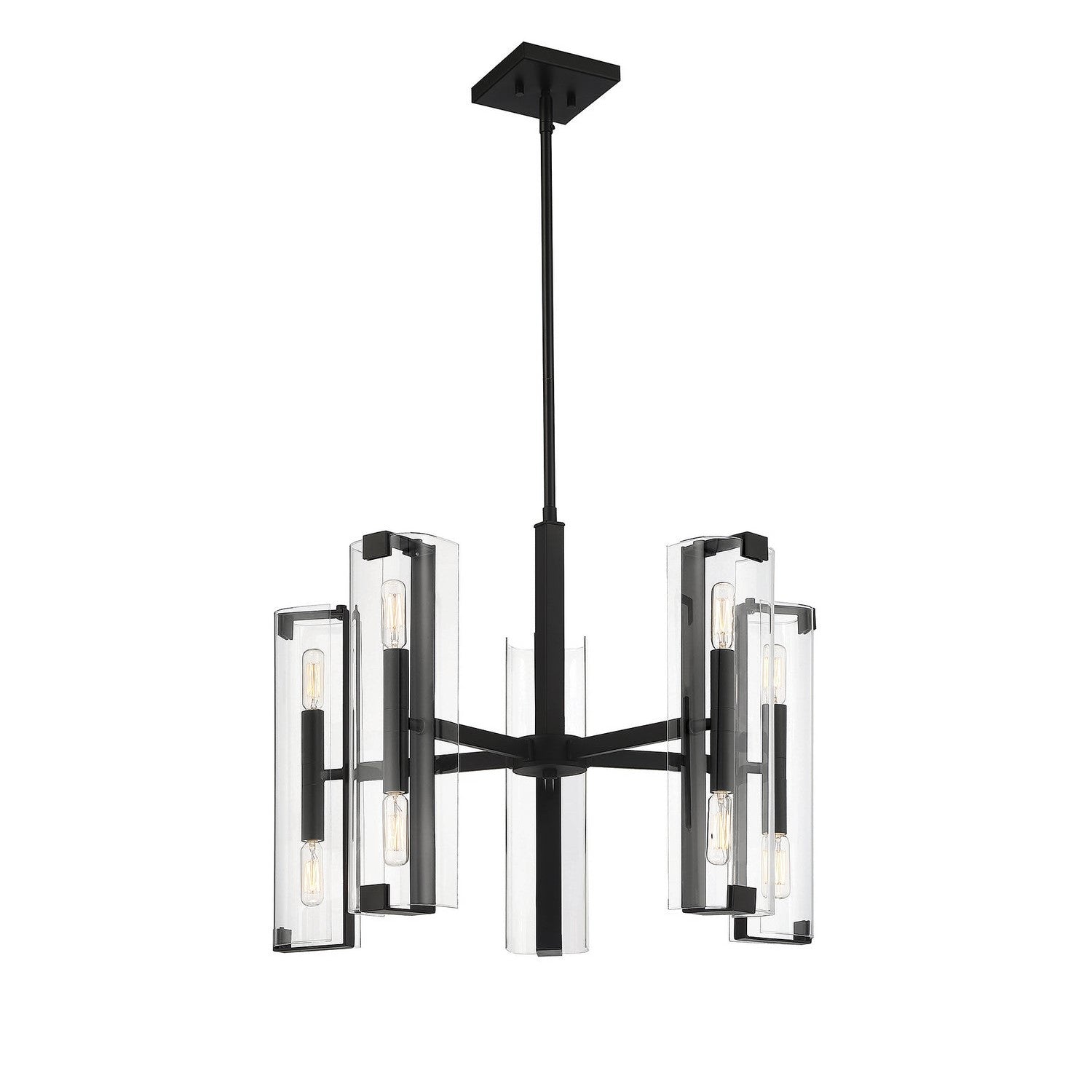 Savoy House - 1-9772-10-89 - Ten Light Chandelier - Winfield - Matte Black