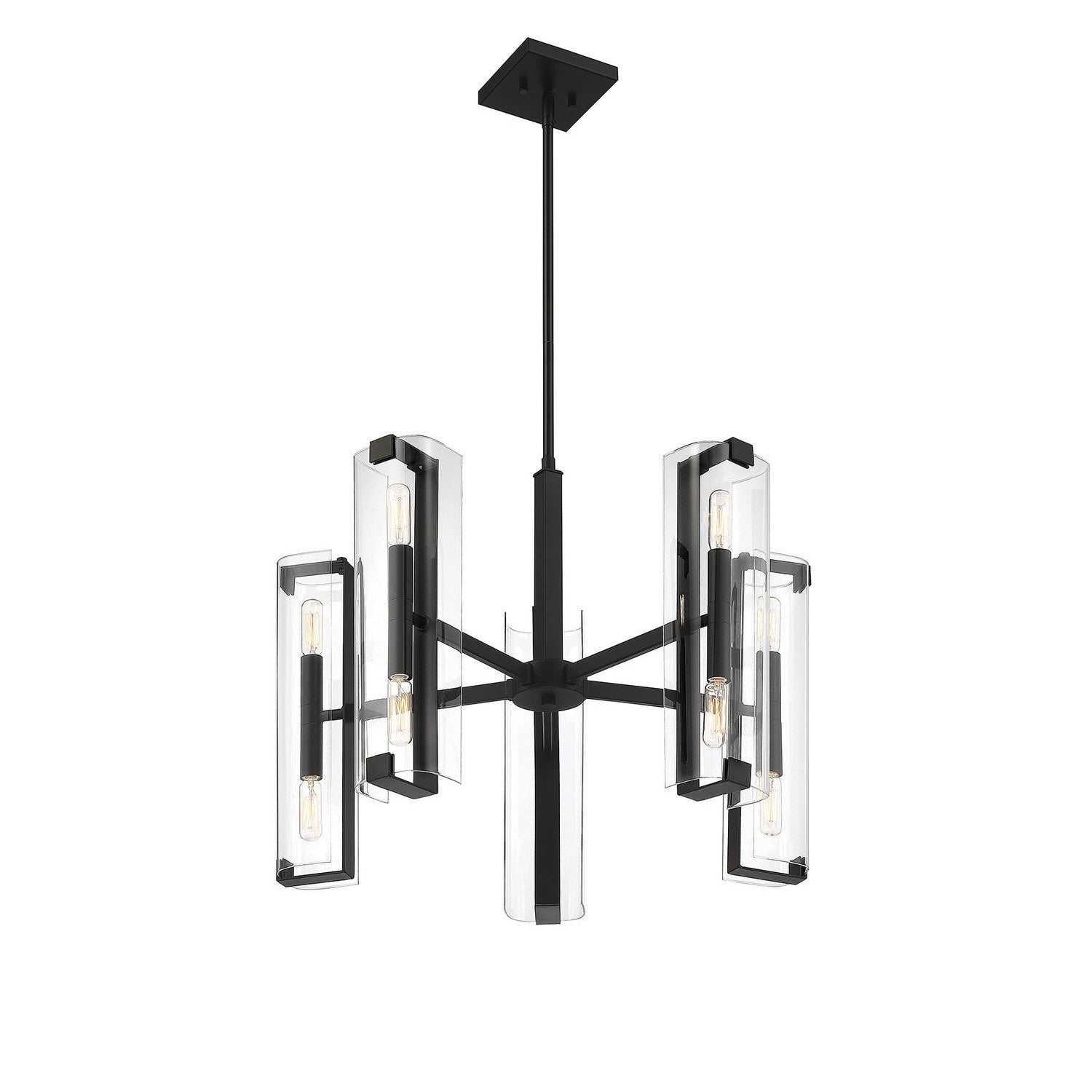 Savoy House - 1-9772-10-89 - Ten Light Chandelier - Winfield - Matte Black