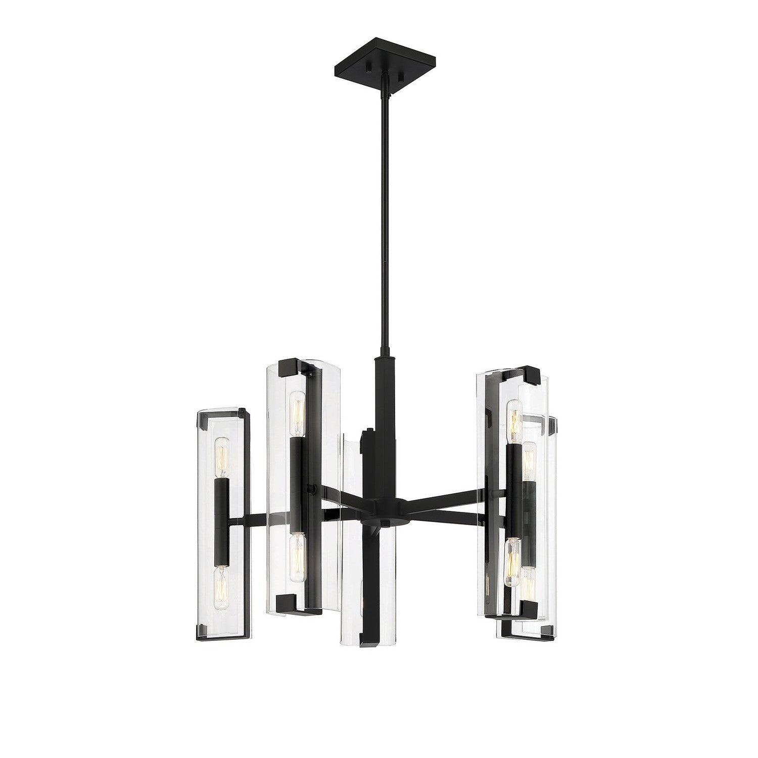 Savoy House - 1-9772-10-89 - Ten Light Chandelier - Winfield - Matte Black