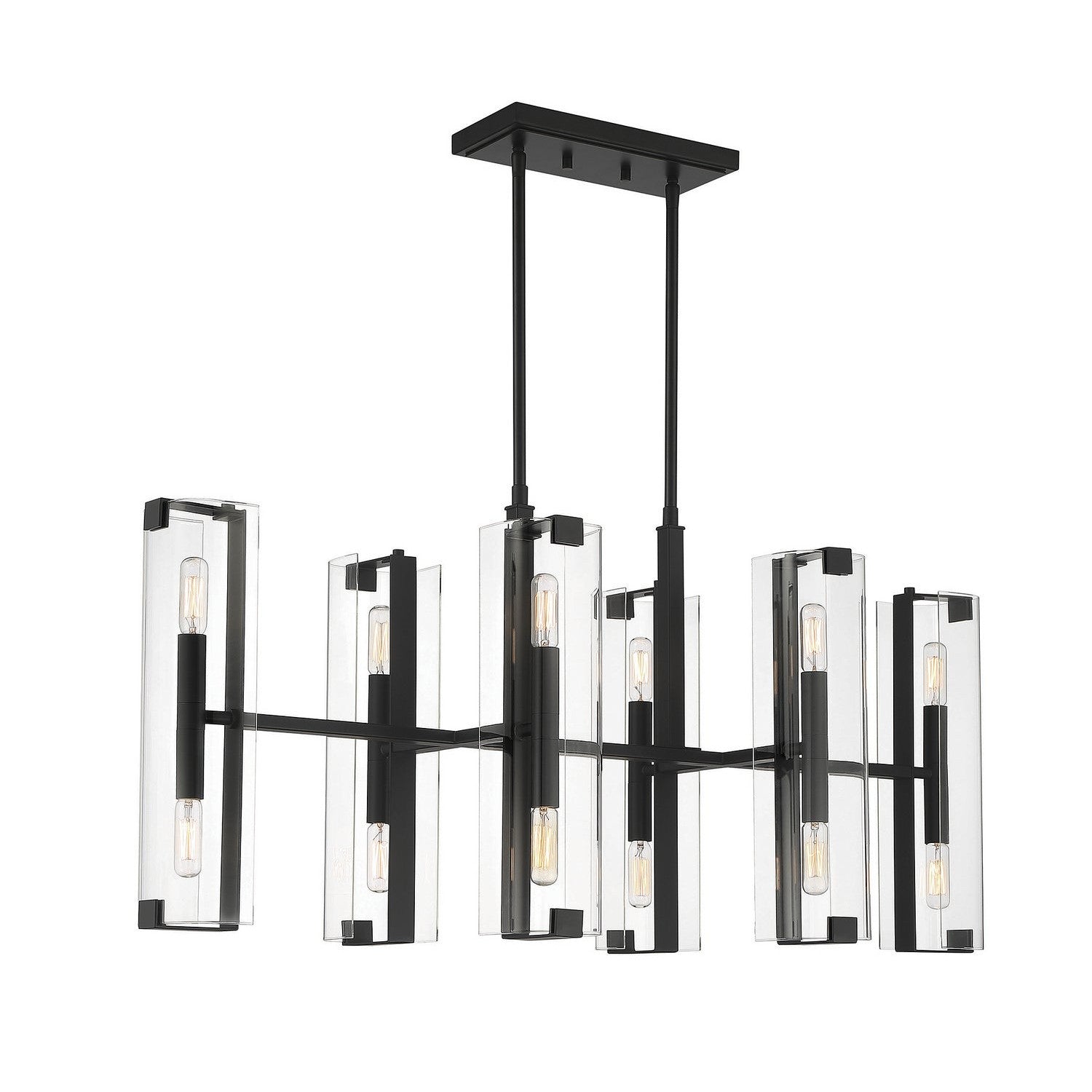 Savoy House - 1-9773-12-89 - 12 Light Chandelier - Winfield - Matte Black