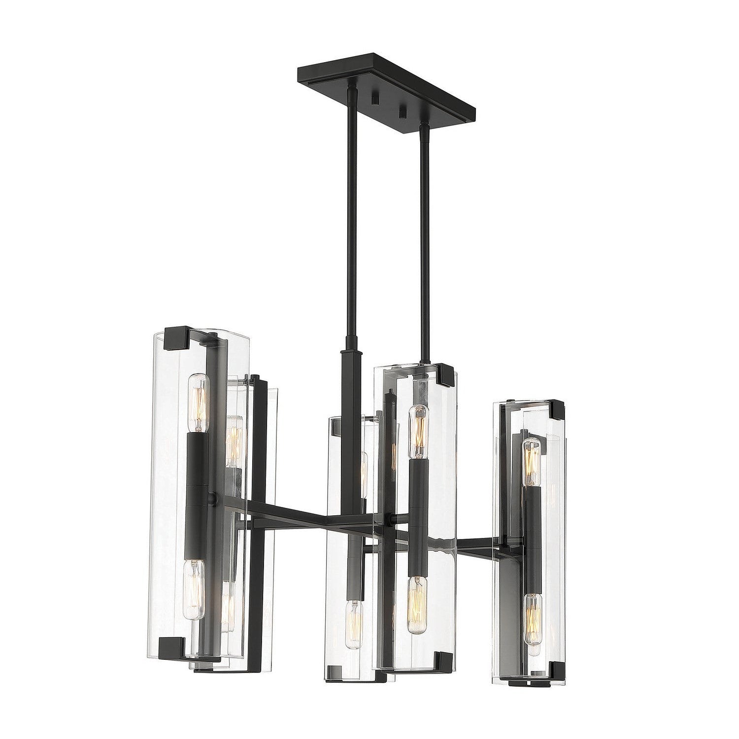 Savoy House - 1-9773-12-89 - 12 Light Chandelier - Winfield - Matte Black
