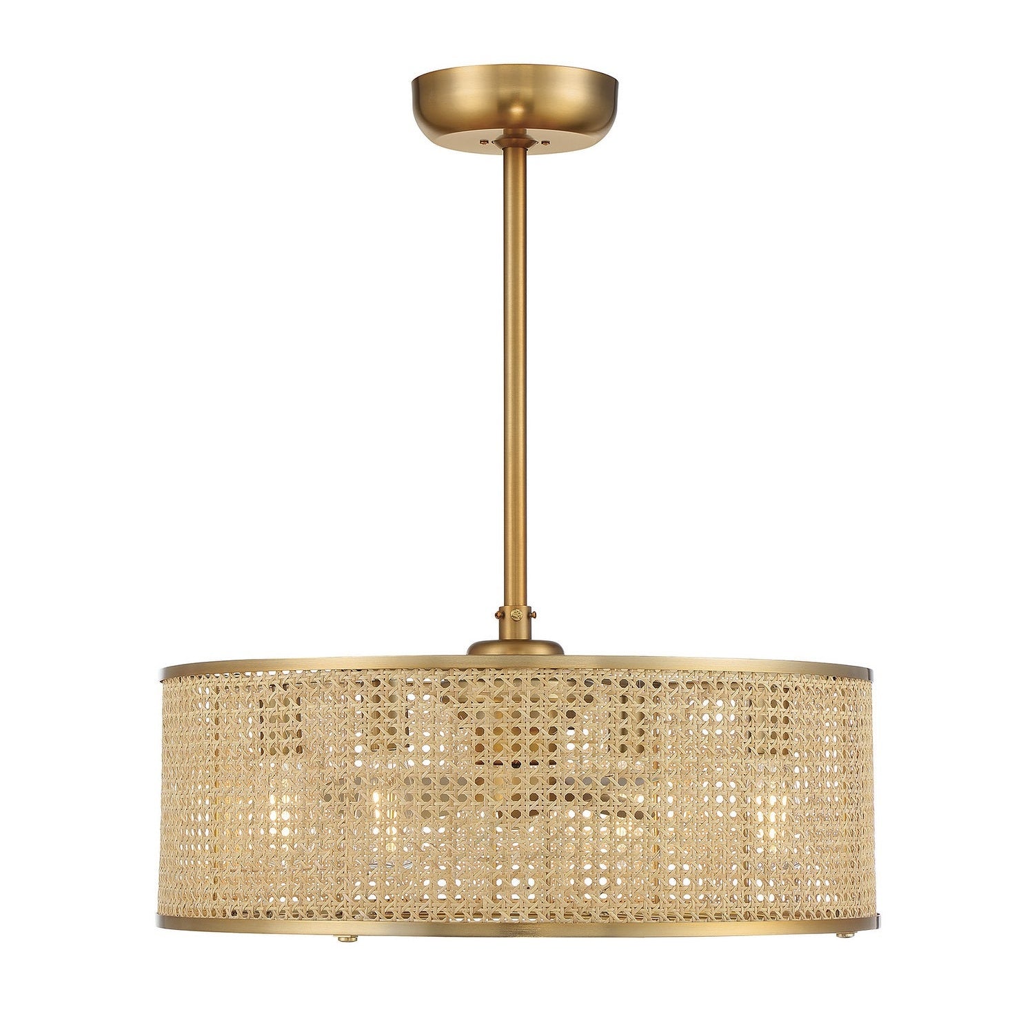 Savoy House - 25-FD-1650-322 - Four Light Fan D'lier - Astoria - Warm Brass