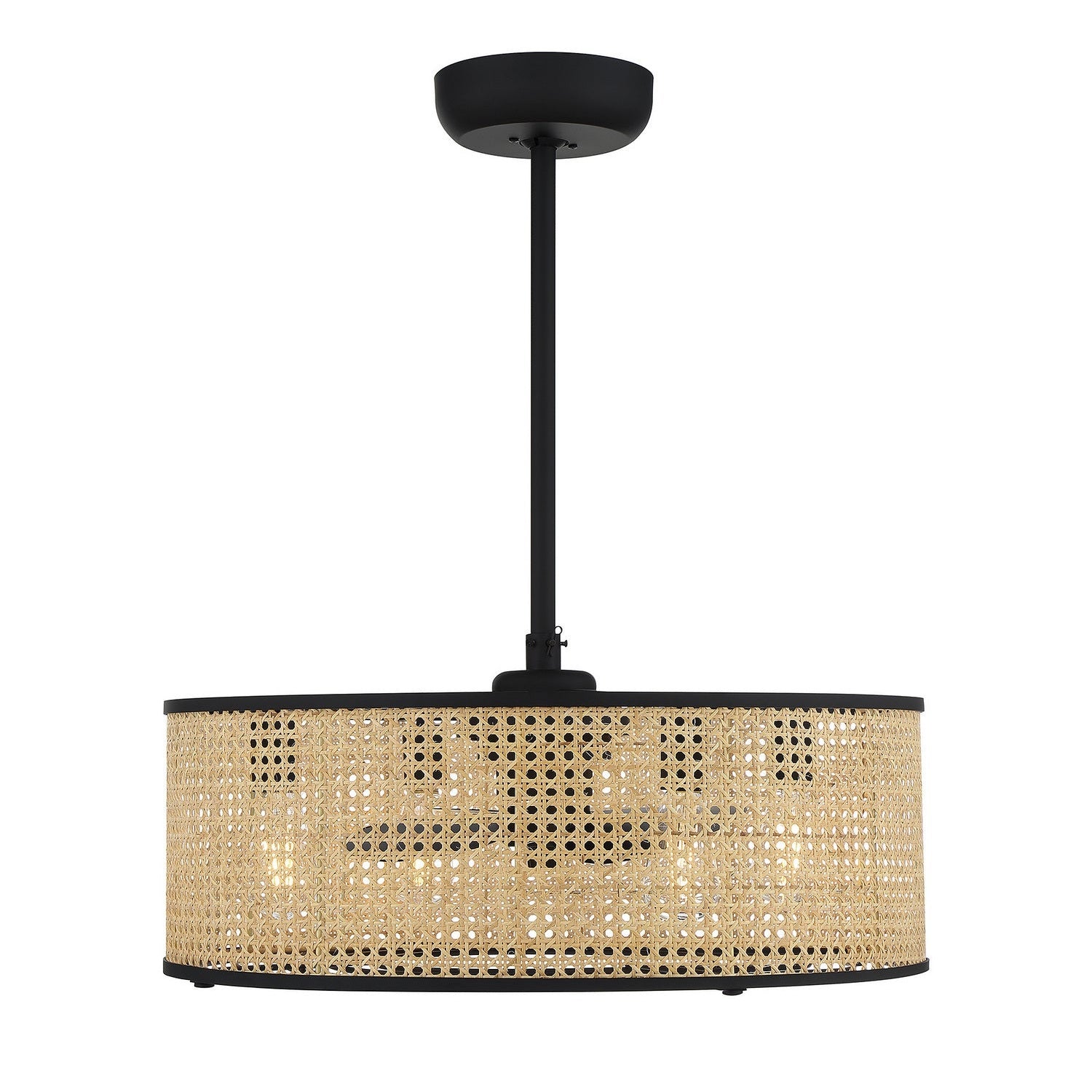 Savoy House - 25-FD-1650-89 - Four Light Fan D'lier - Astoria - Matte Black