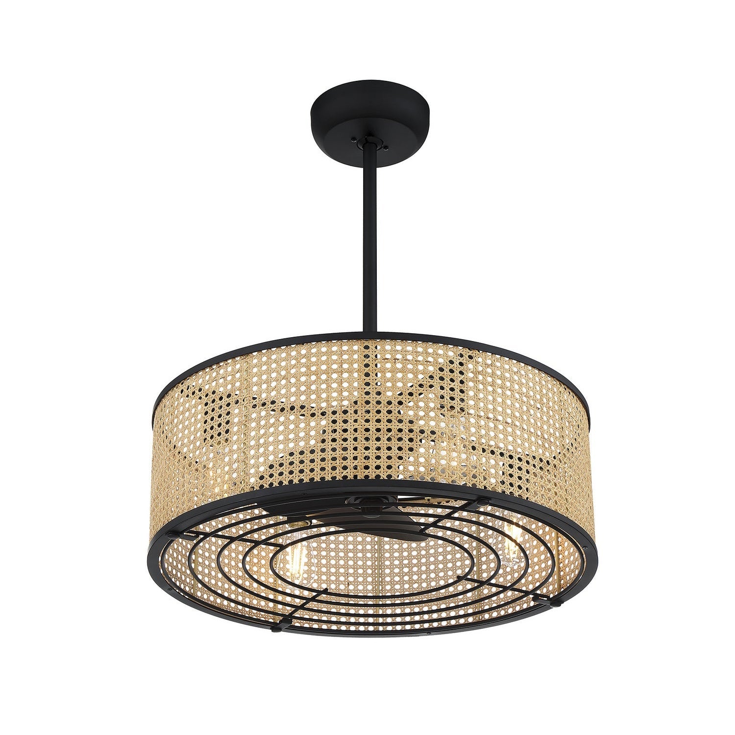 Savoy House - 25-FD-1650-89 - Four Light Fan D'lier - Astoria - Matte Black