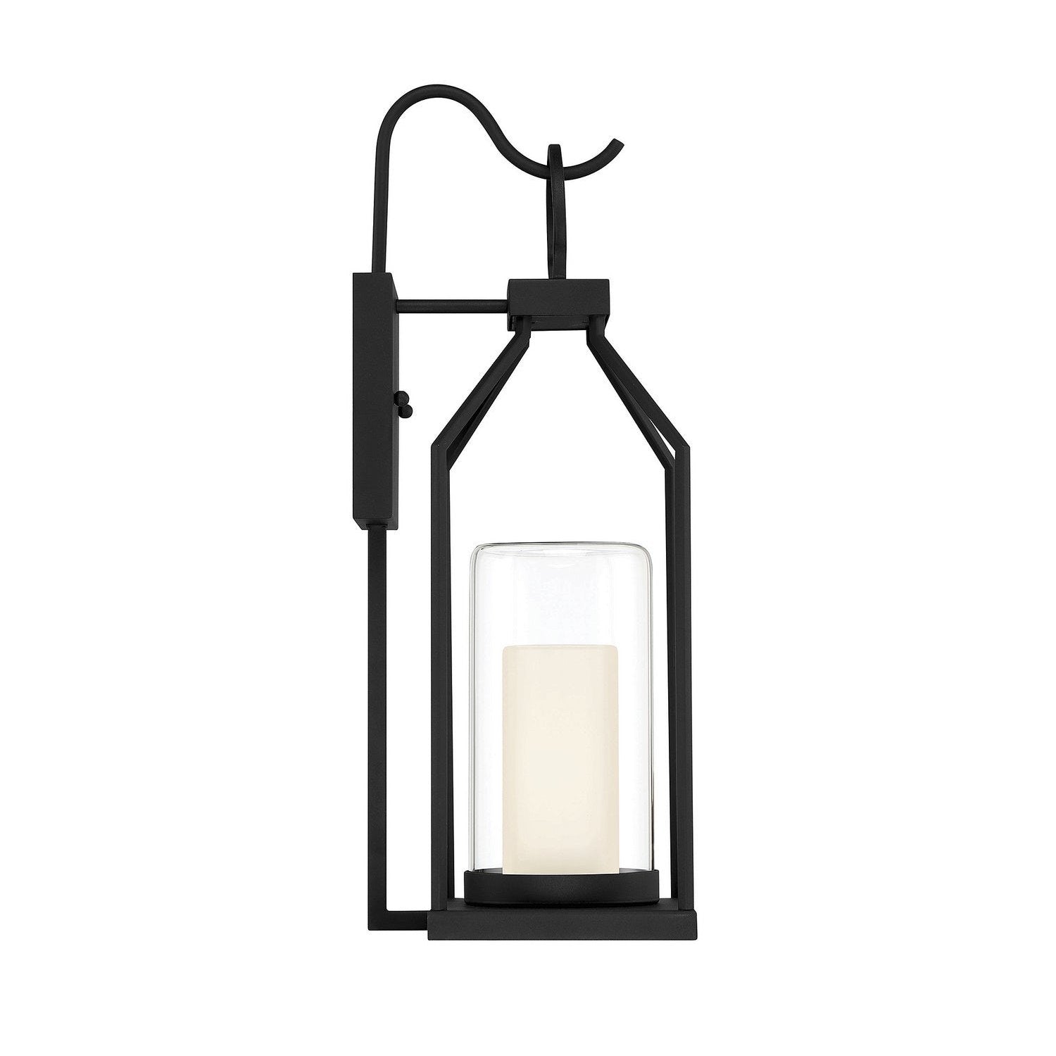Savoy House - 5-1985-BK - One Light Outdoor Wall Lantern - Hamilton - Matte Black