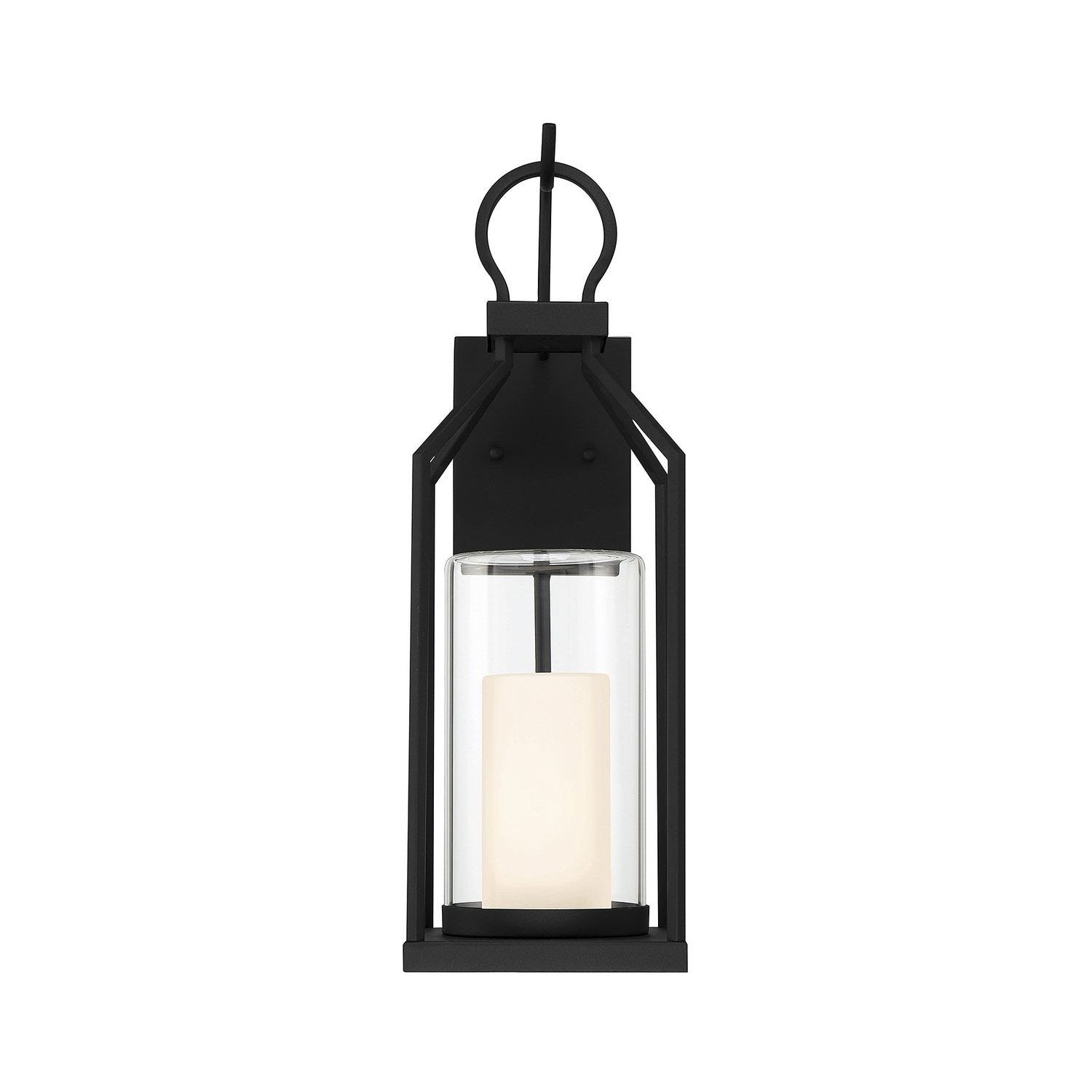 Savoy House - 5-1986-BK - One Light Outdoor Wall Lantern - Hamilton - Matte Black