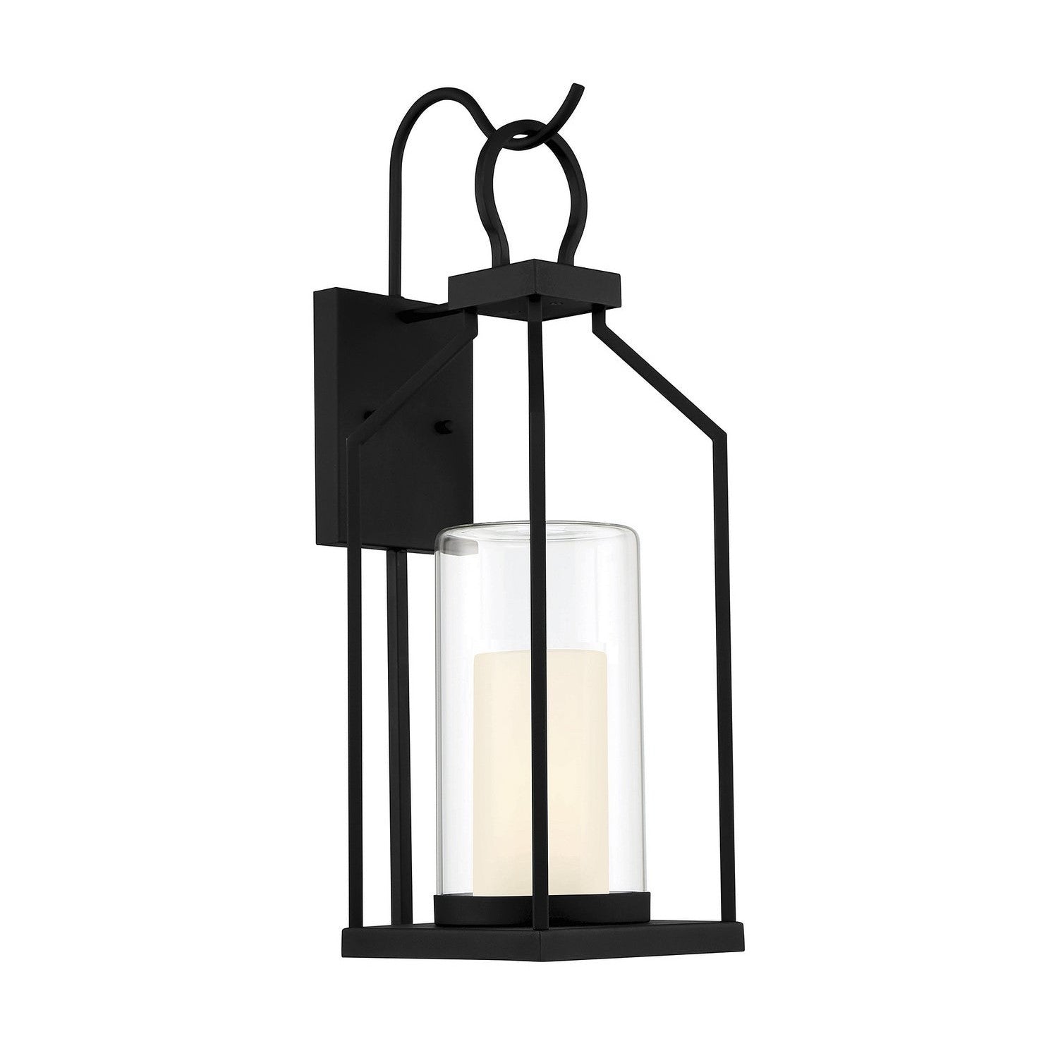 Savoy House - 5-1986-BK - One Light Outdoor Wall Lantern - Hamilton - Matte Black