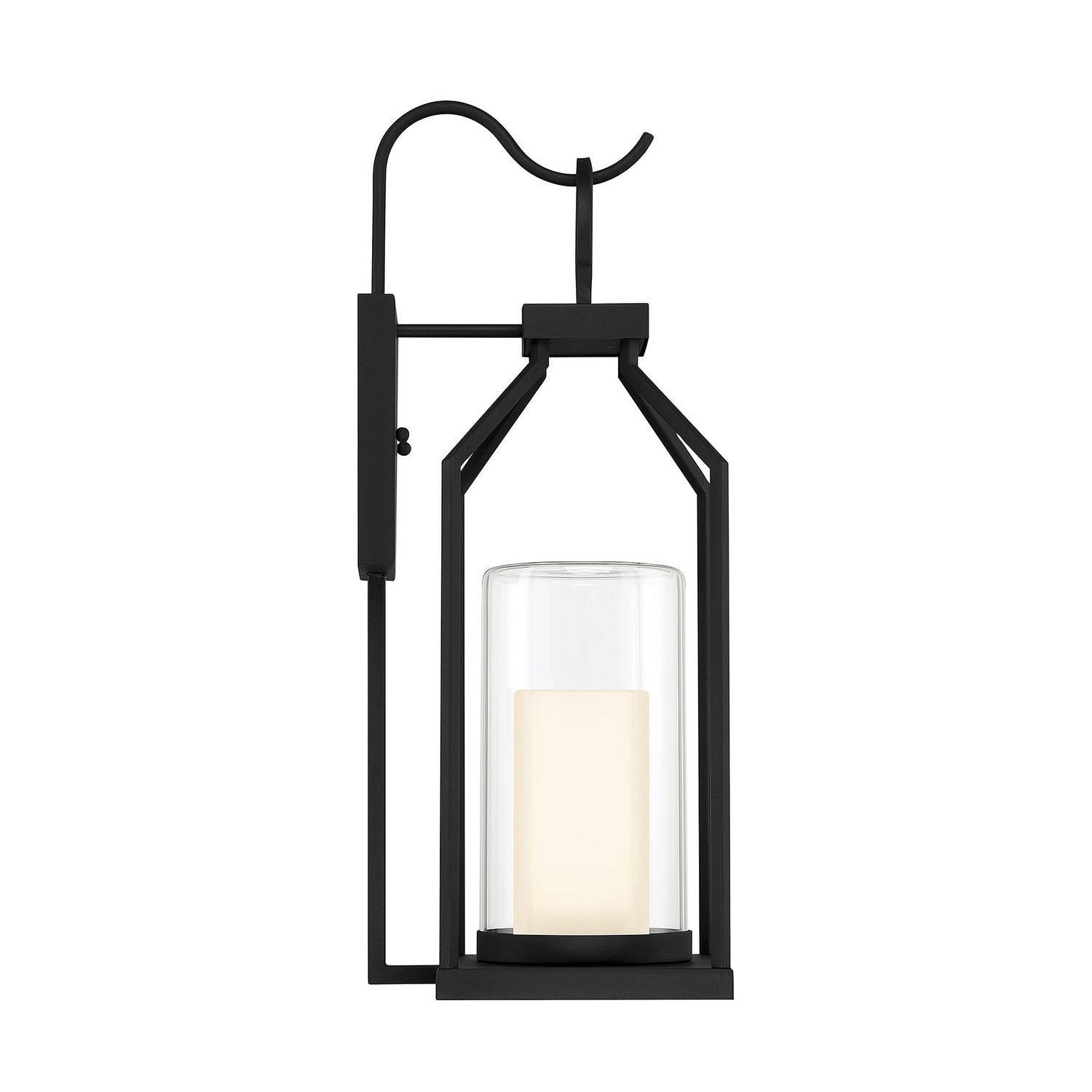 Savoy House - 5-1986-BK - One Light Outdoor Wall Lantern - Hamilton - Matte Black