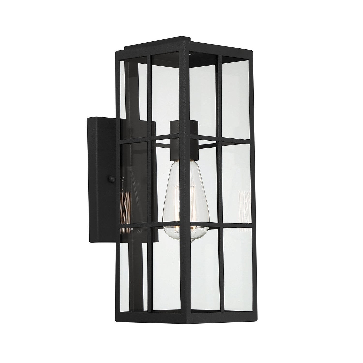 Savoy House - 5-1989-BK - One Light Outdoor Wall Lantern - Ericson - Matte Black