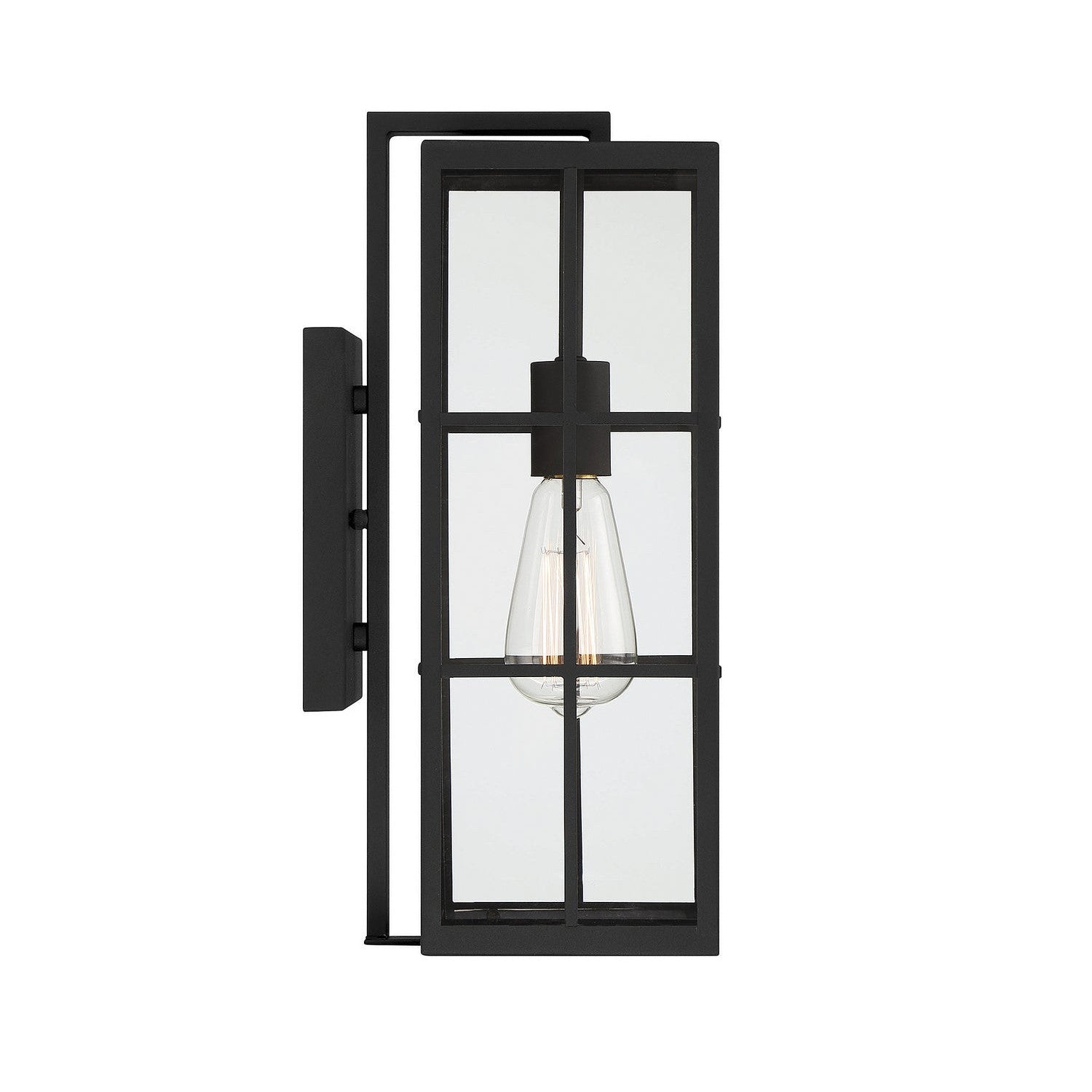 Savoy House - 5-1989-BK - One Light Outdoor Wall Lantern - Ericson - Matte Black