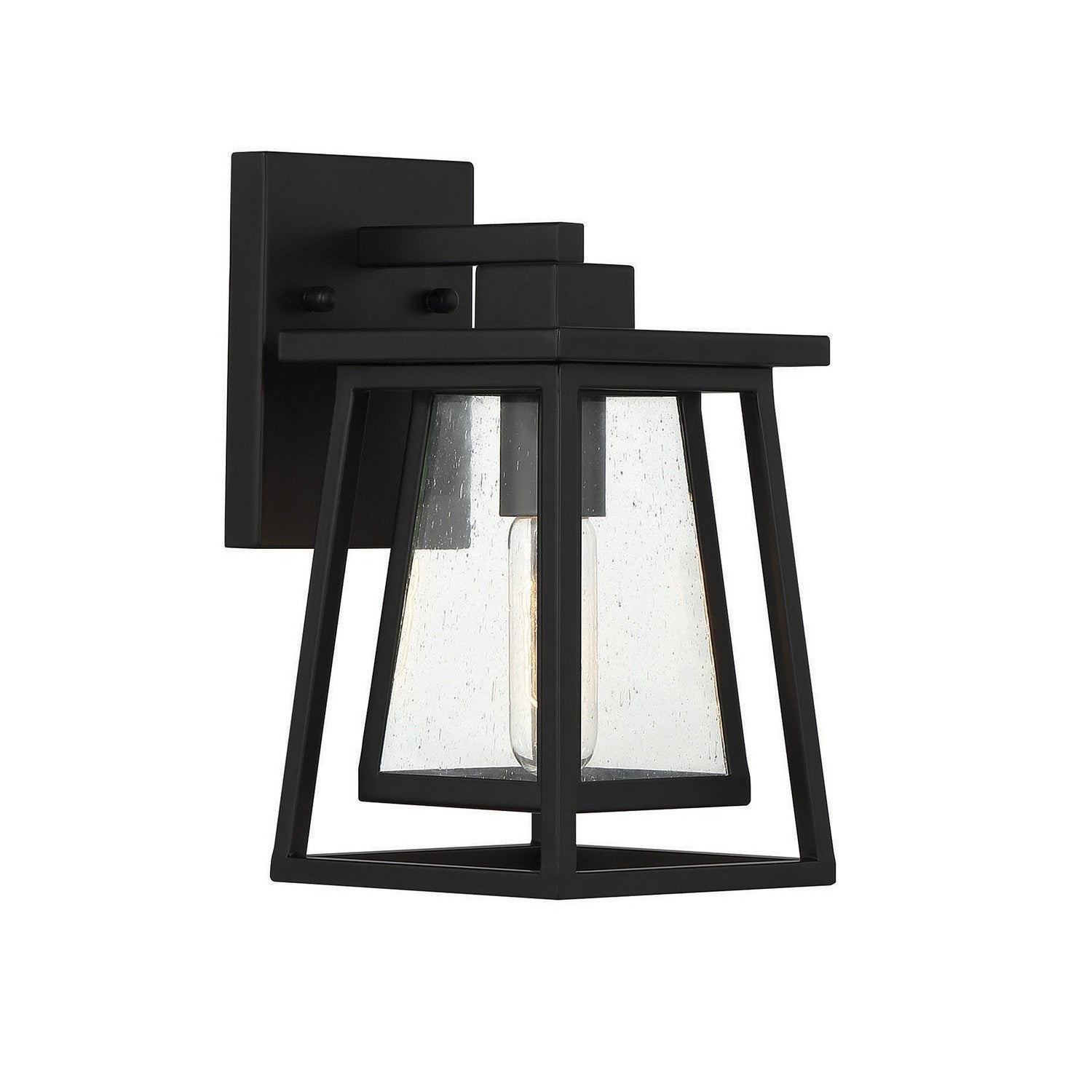 Savoy House - 5-2020-BK - One Light Outdoor Wall Lantern - Denver - Matte Black