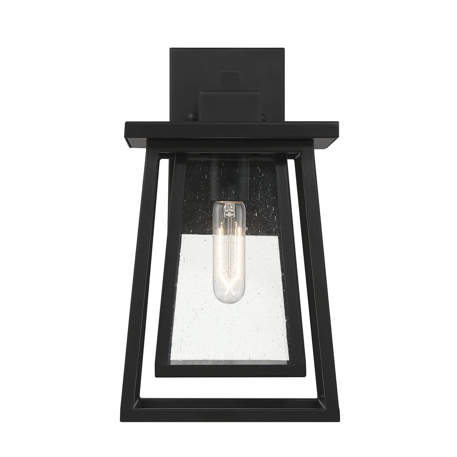 Savoy House - 5-2021-BK - One Light Outdoor Wall Lantern - Denver - Matte Black