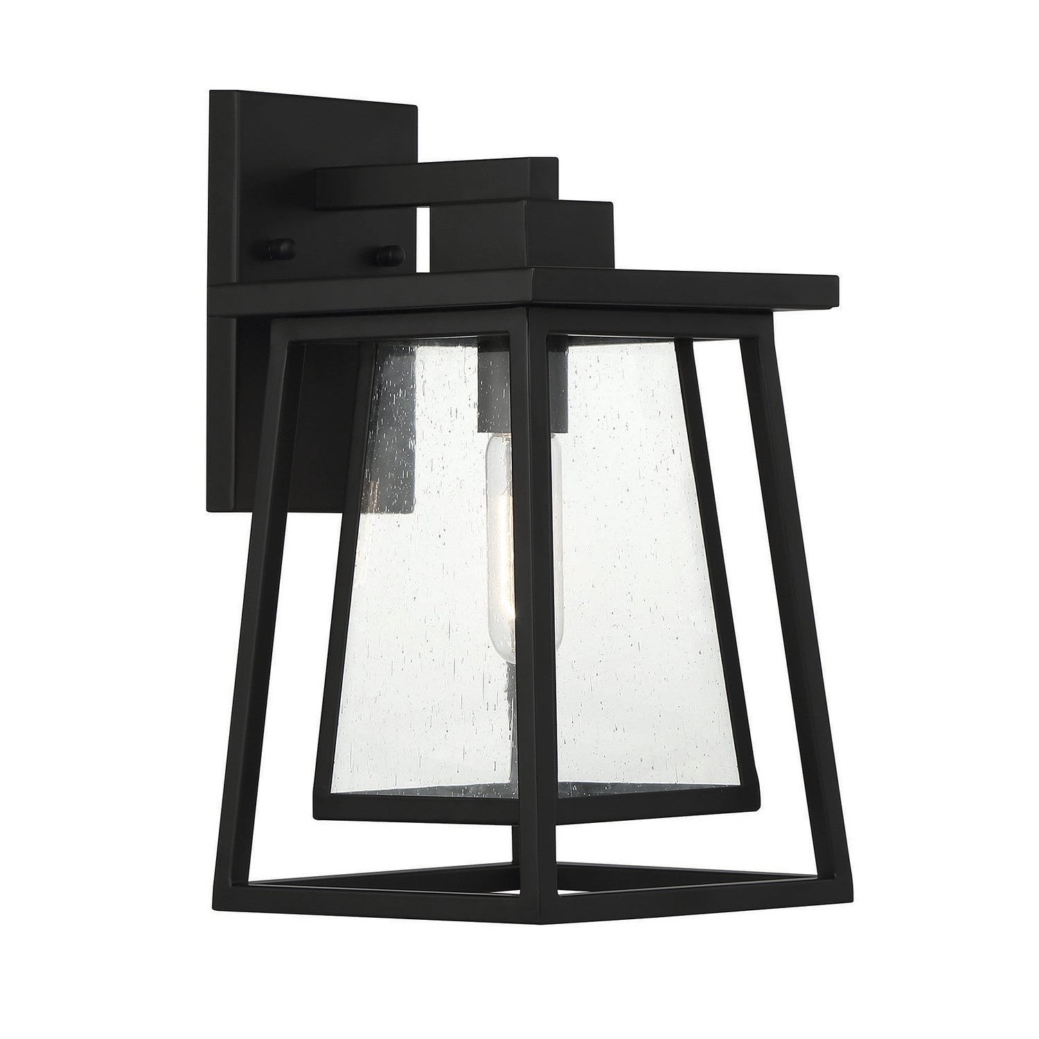 Savoy House - 5-2021-BK - One Light Outdoor Wall Lantern - Denver - Matte Black